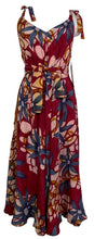 Load image into Gallery viewer, PRC7690 Avatar Pure Silk Maxi Dress with Belt
