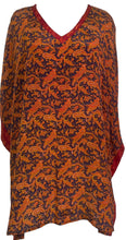 Load image into Gallery viewer, PRC7695 Avatar Pure Silk Short Kaftan Tunic with Slits

