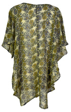 Load image into Gallery viewer, PRG6853 Sheer Avatar Pure Silk Waterfall Top
