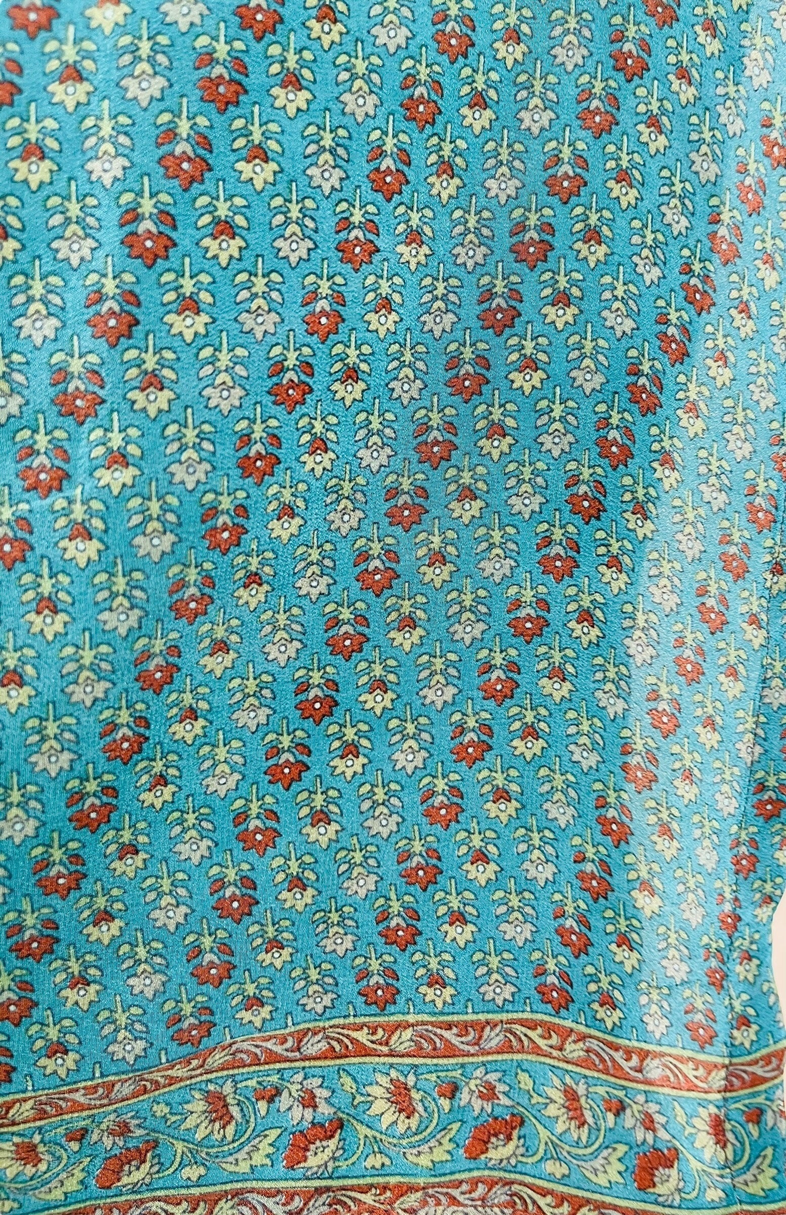 PRC7297 Avatar Pure Silk Kimono-Sleeved Top