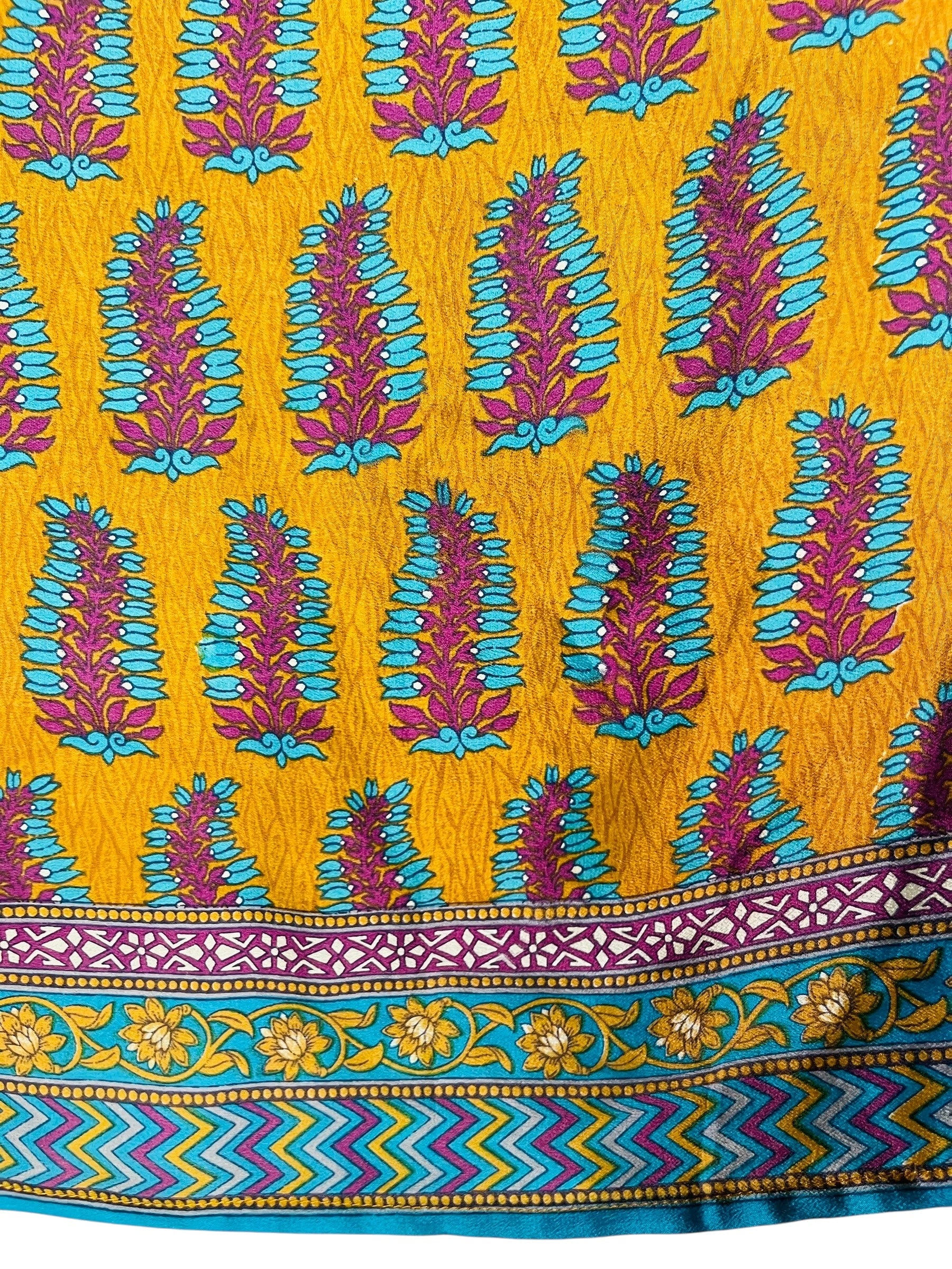 PRC7449 Avatar Pure Silk Capelet Poncho