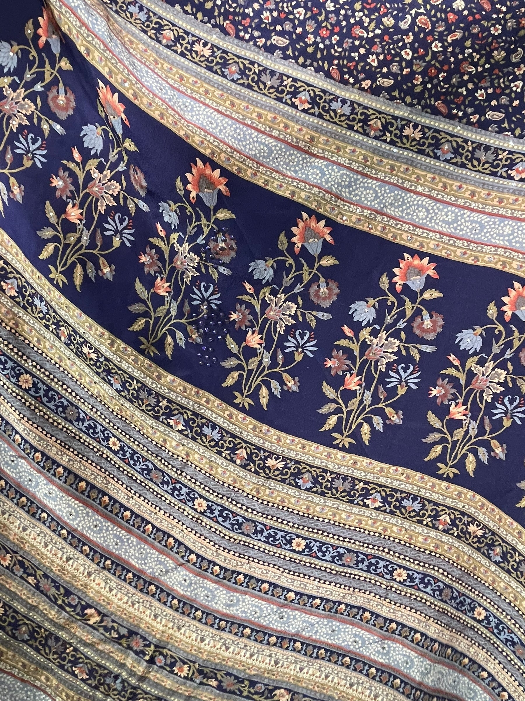 PRC7665 Avatar Pure Silk Maxi Dress with Belt