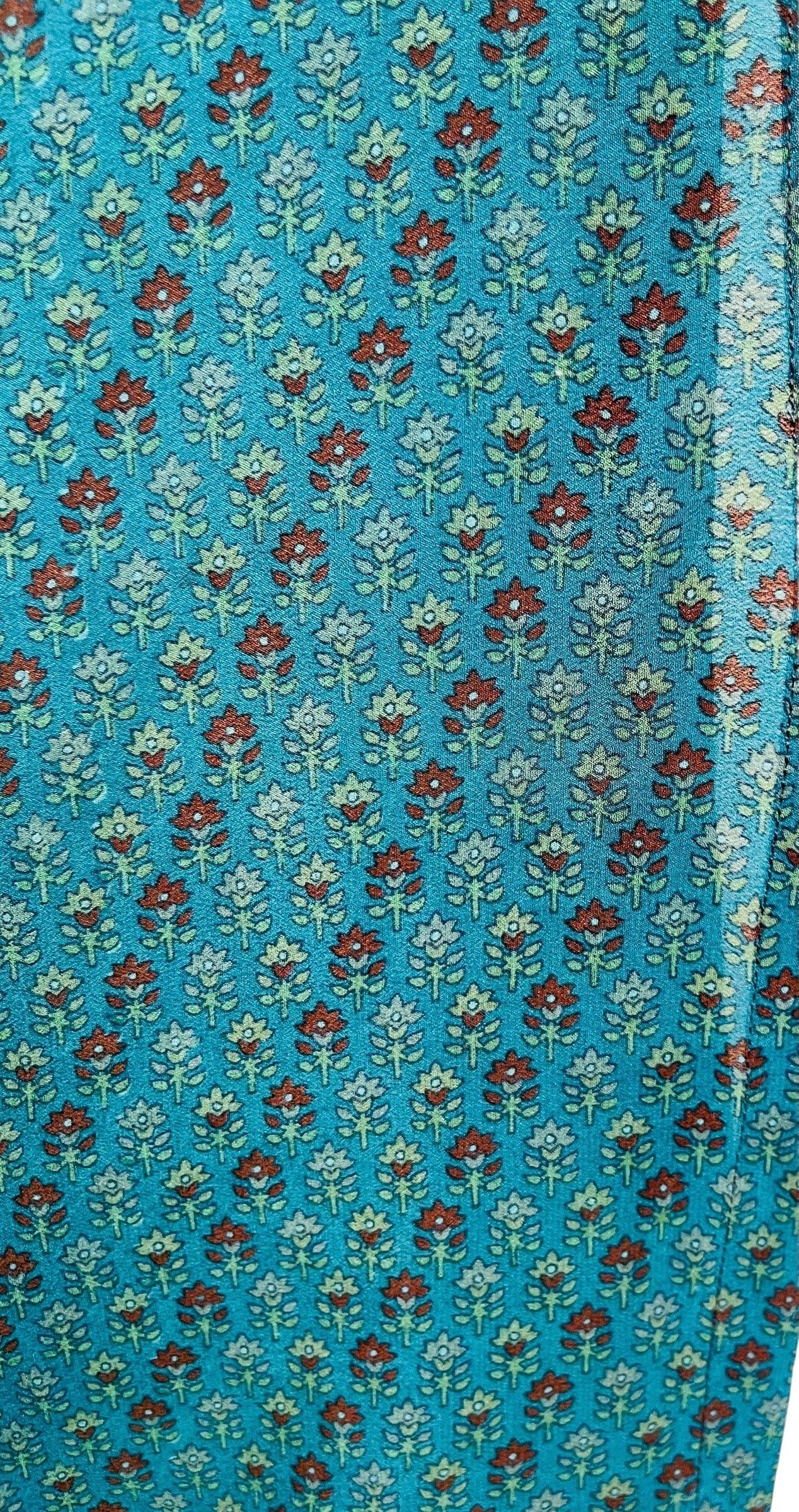 PRC7297 Avatar Pure Silk Kimono-Sleeved Top