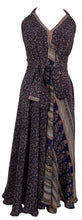 Load image into Gallery viewer, PRC7665 Avatar Pure Silk Maxi Dress with Belt
