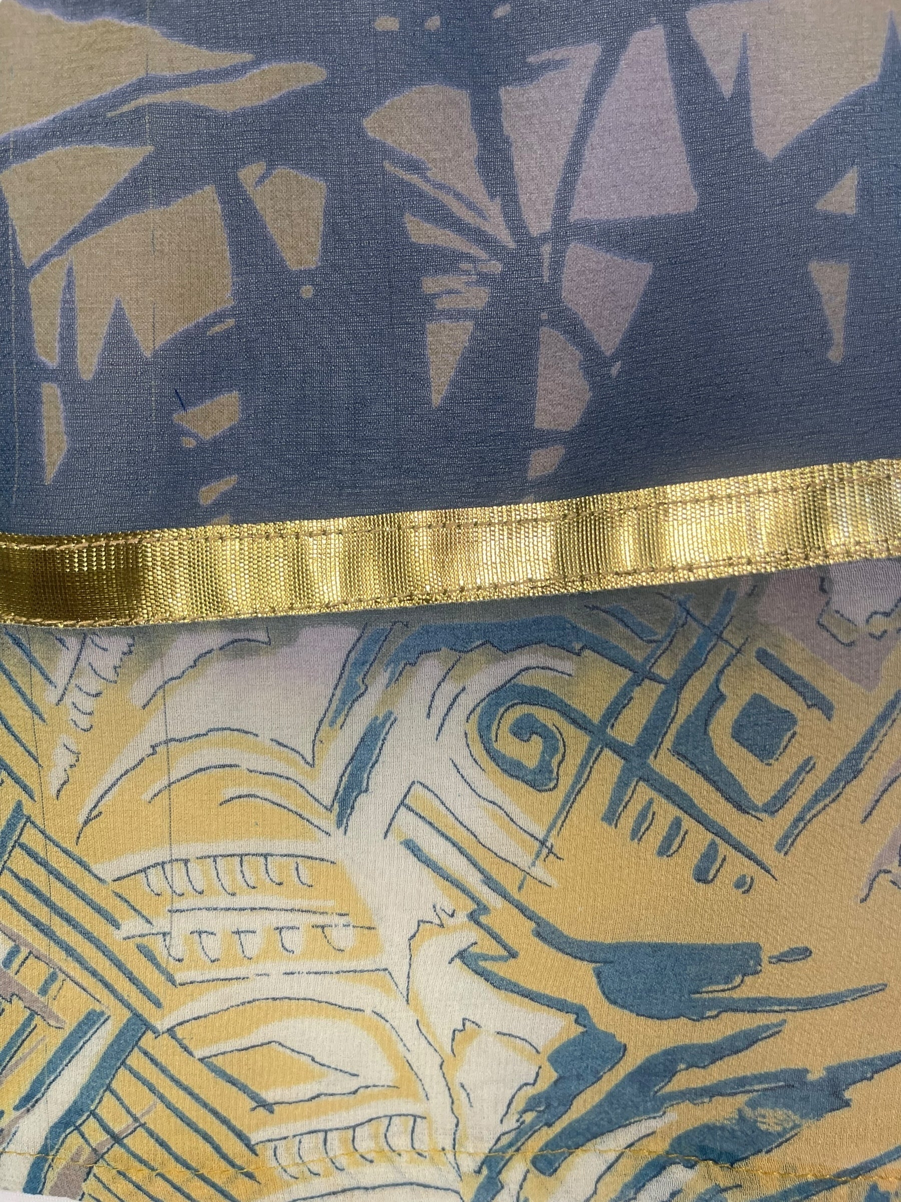 PRG5512 Sheer Avatar Pure Silk Boxy Top