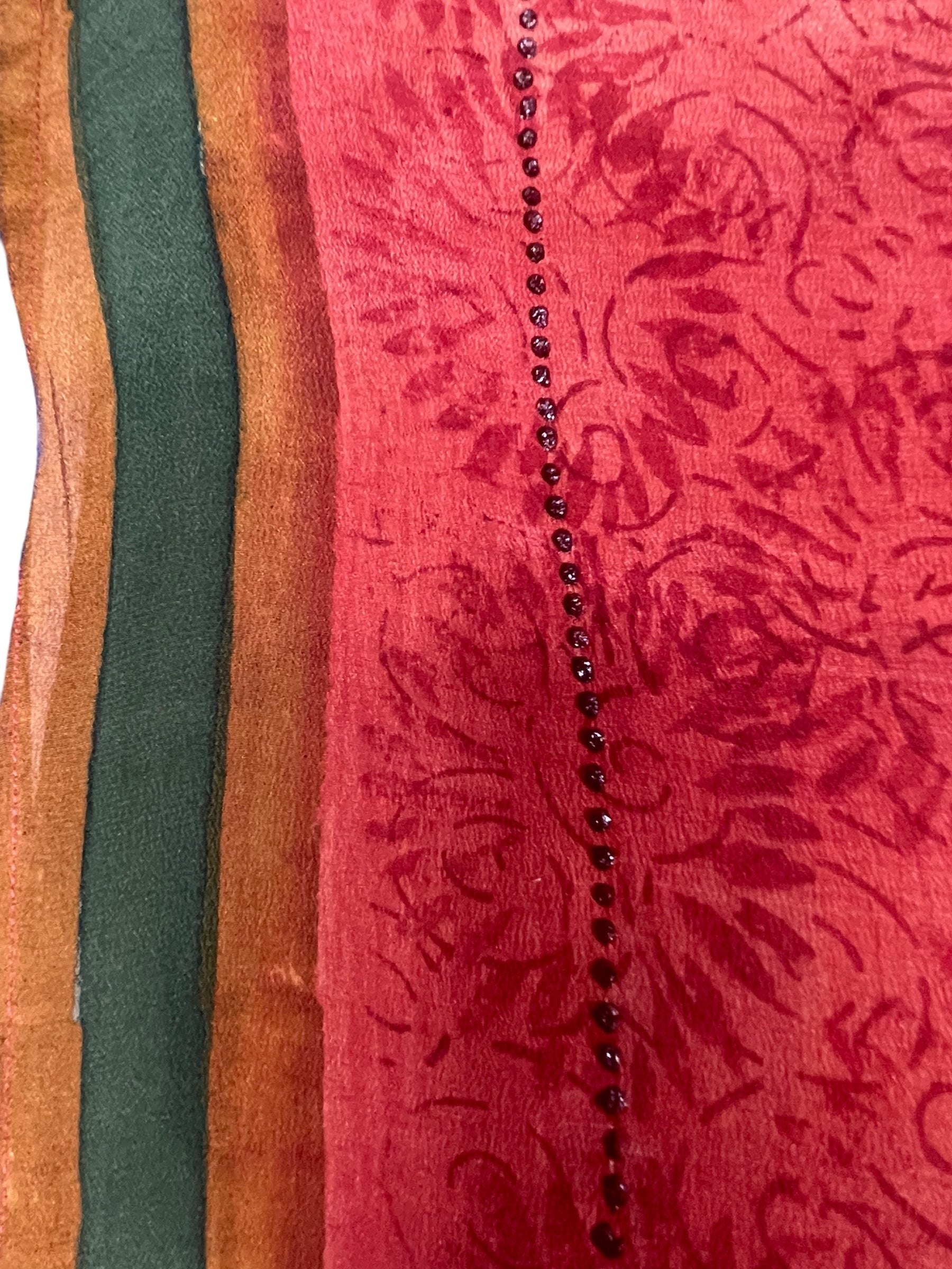 PRC7604 Avatar Pure Silk Long Tunic with Side Ties