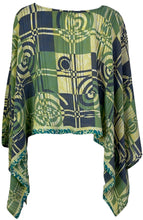 Load image into Gallery viewer, PRC6952 Avatar Pure Silk Capelet Poncho
