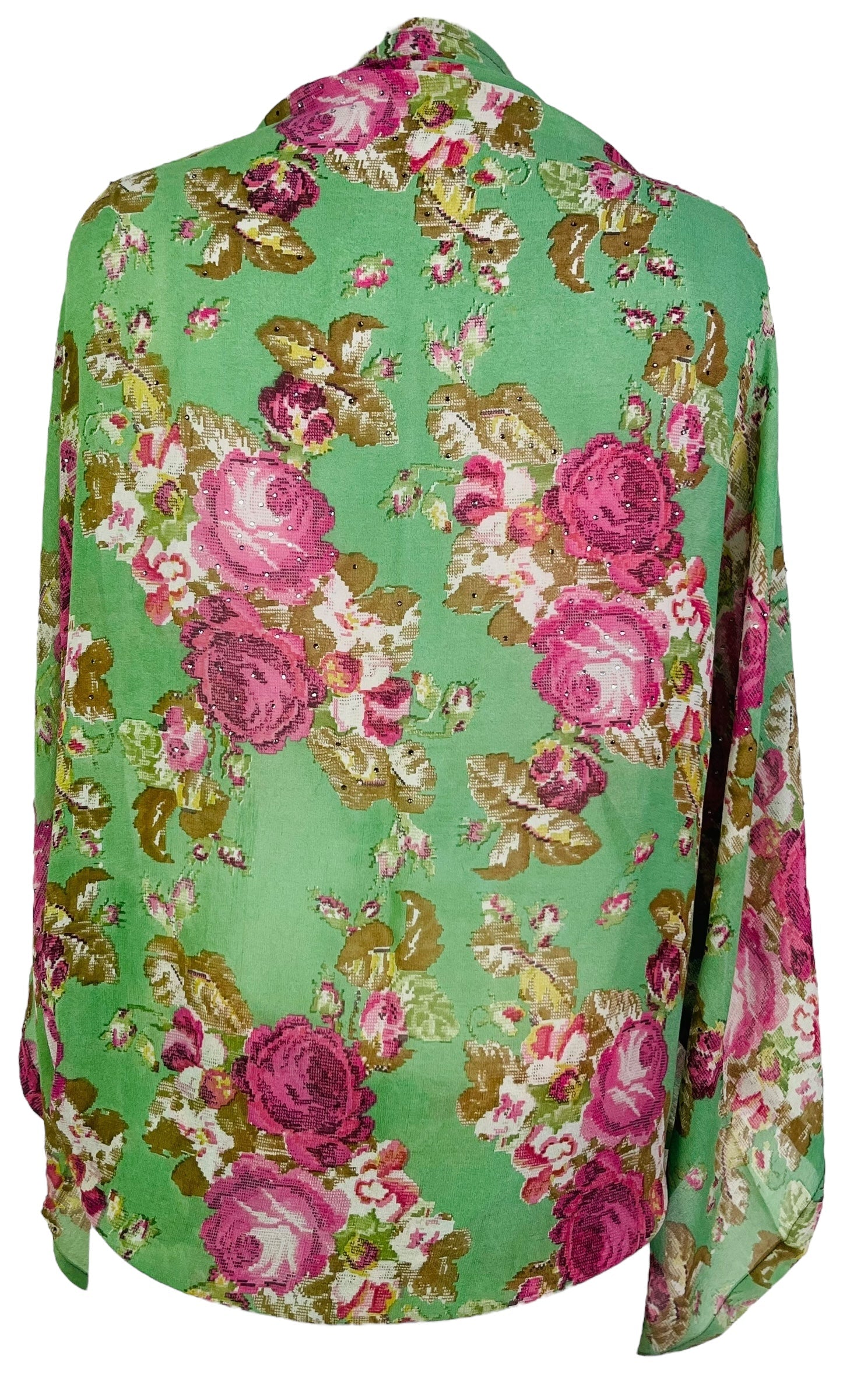 PRG7347 Sheer Avatar Pure Silk Shrug