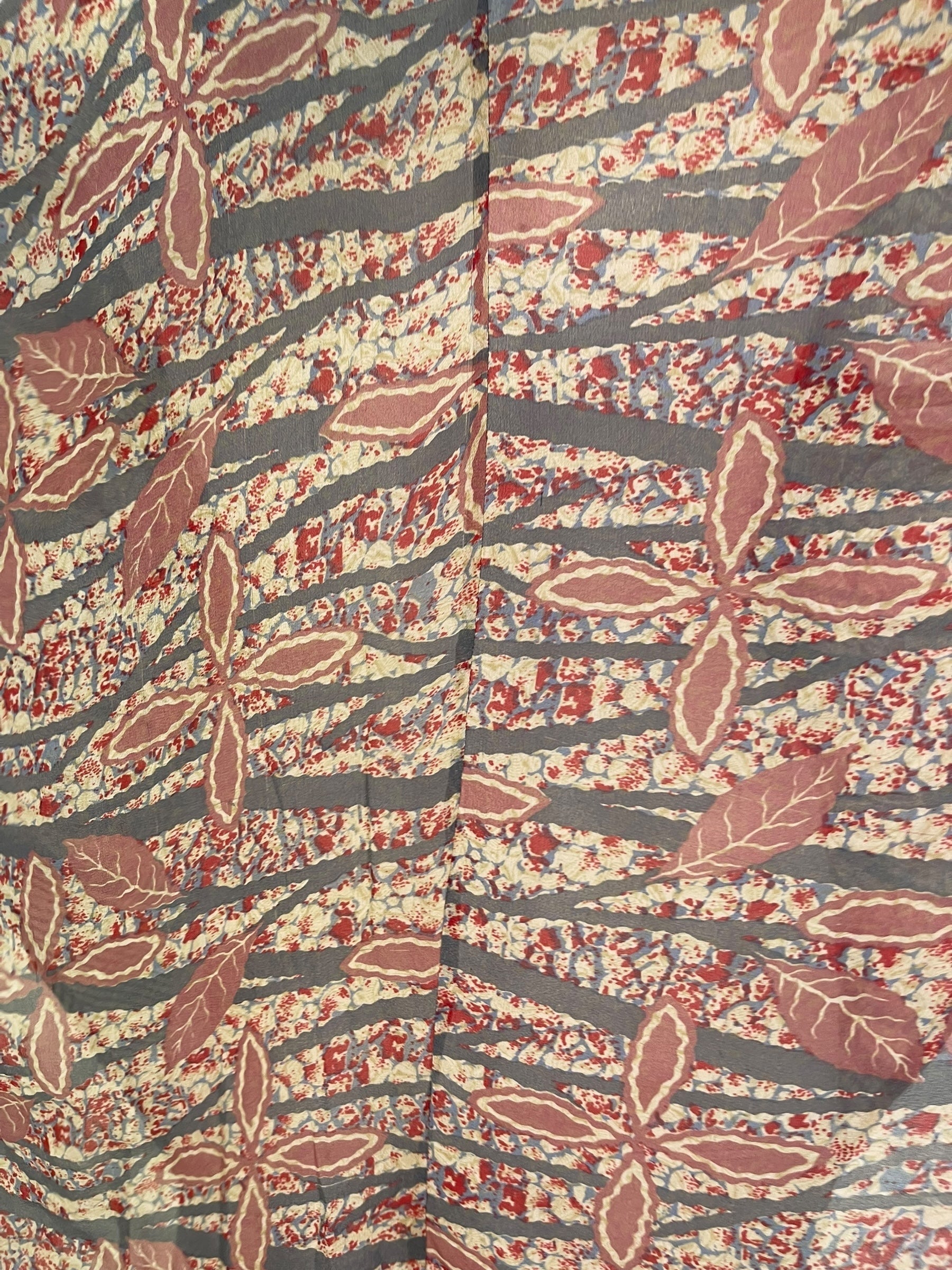 PRG7111 Sheer Avatar Pure Silk Waterfall Top