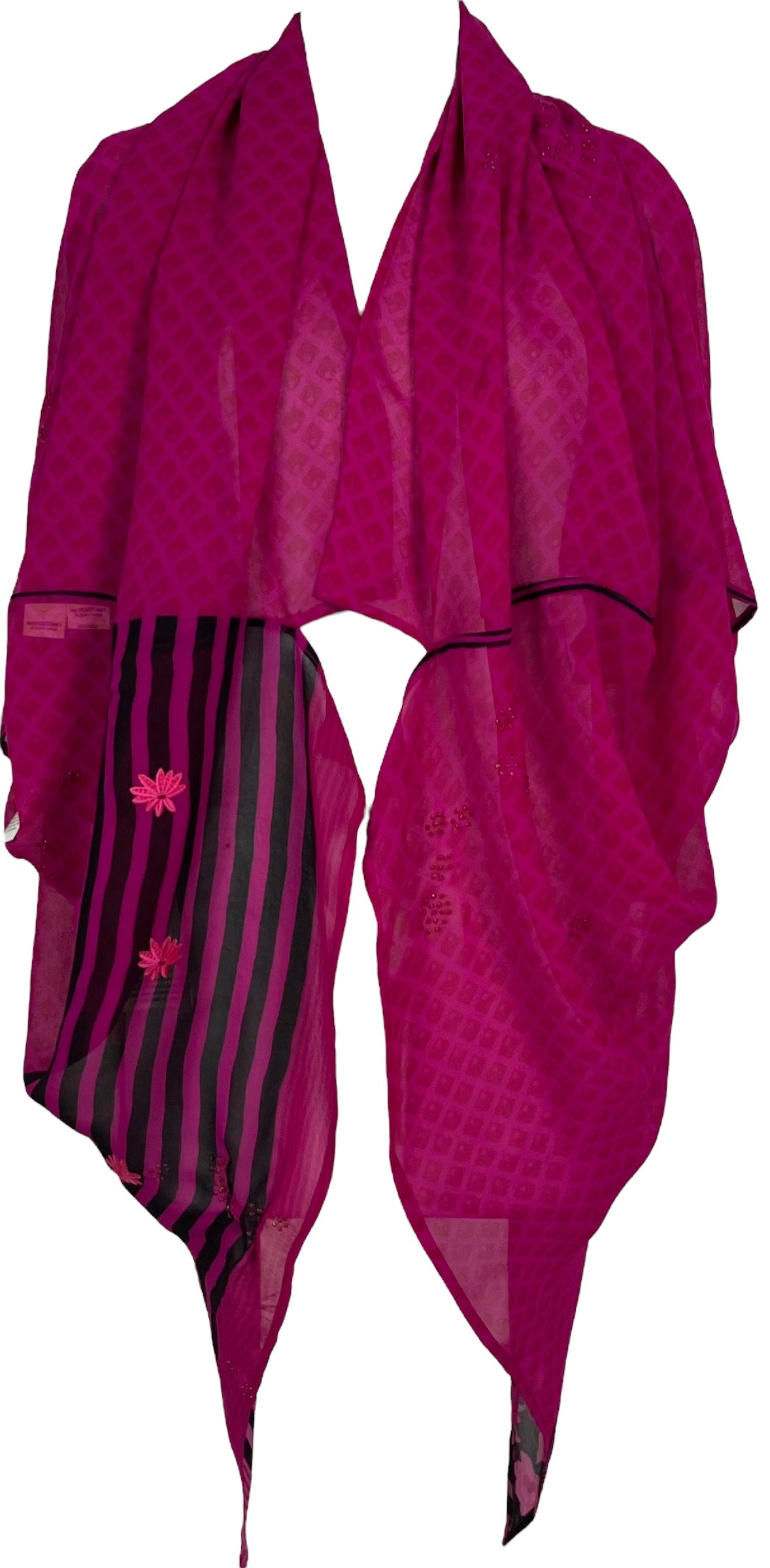 PRG7271 Sheer Avatar Pure Silk Cardigan