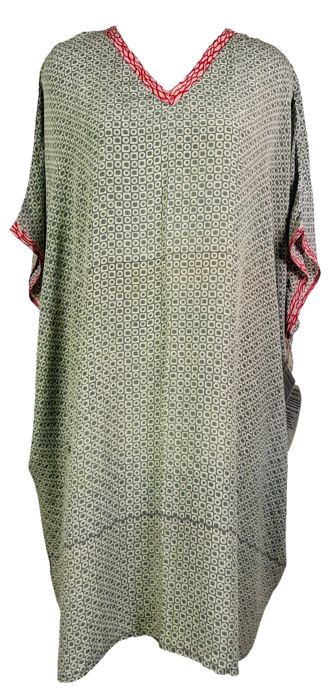 PRC7467 Avatar Pure Silk Midi Length Kaftan