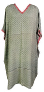 PRC7467 Avatar Pure Silk Midi Length Kaftan
