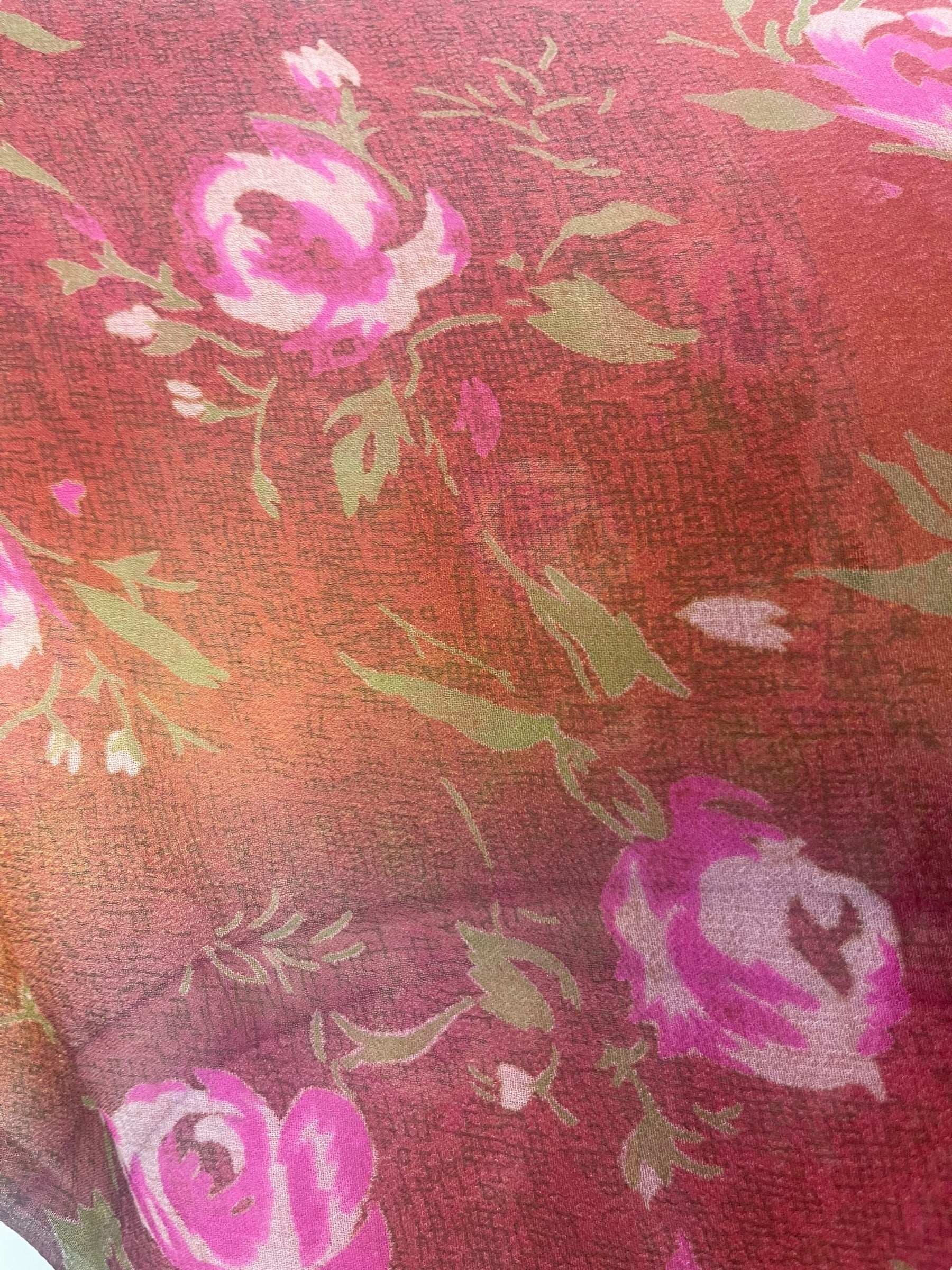 PRG4872 Sheer Avatar Pure Silk Boxy Top