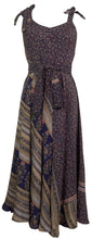 Load image into Gallery viewer, PRC7665 Avatar Pure Silk Maxi Dress with Belt
