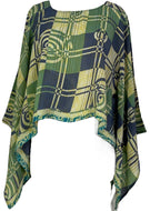 PRC6952 Avatar Pure Silk Capelet Poncho