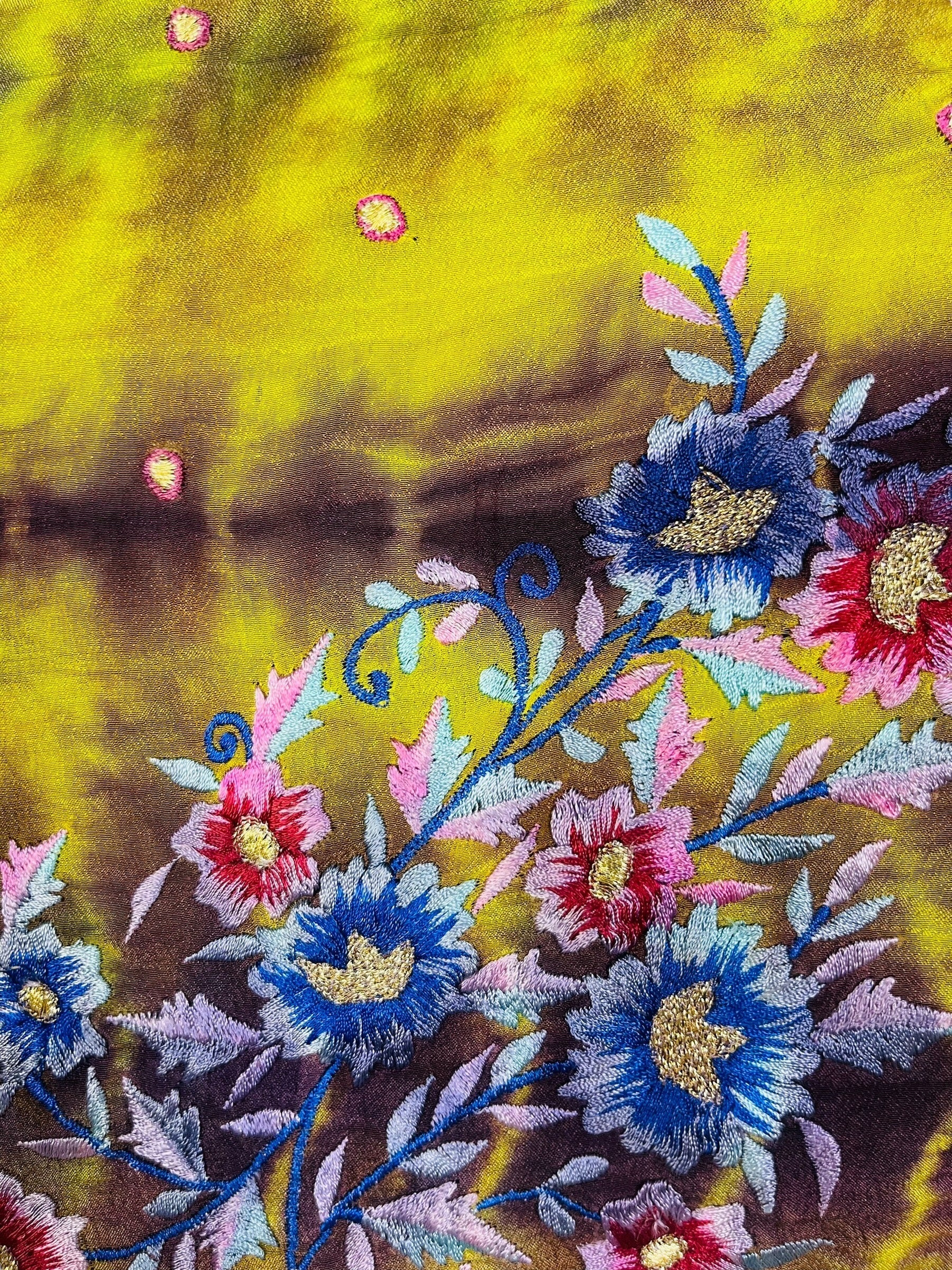 PRC7387 Avatar Reversible Pure Silk Jiva Jacket