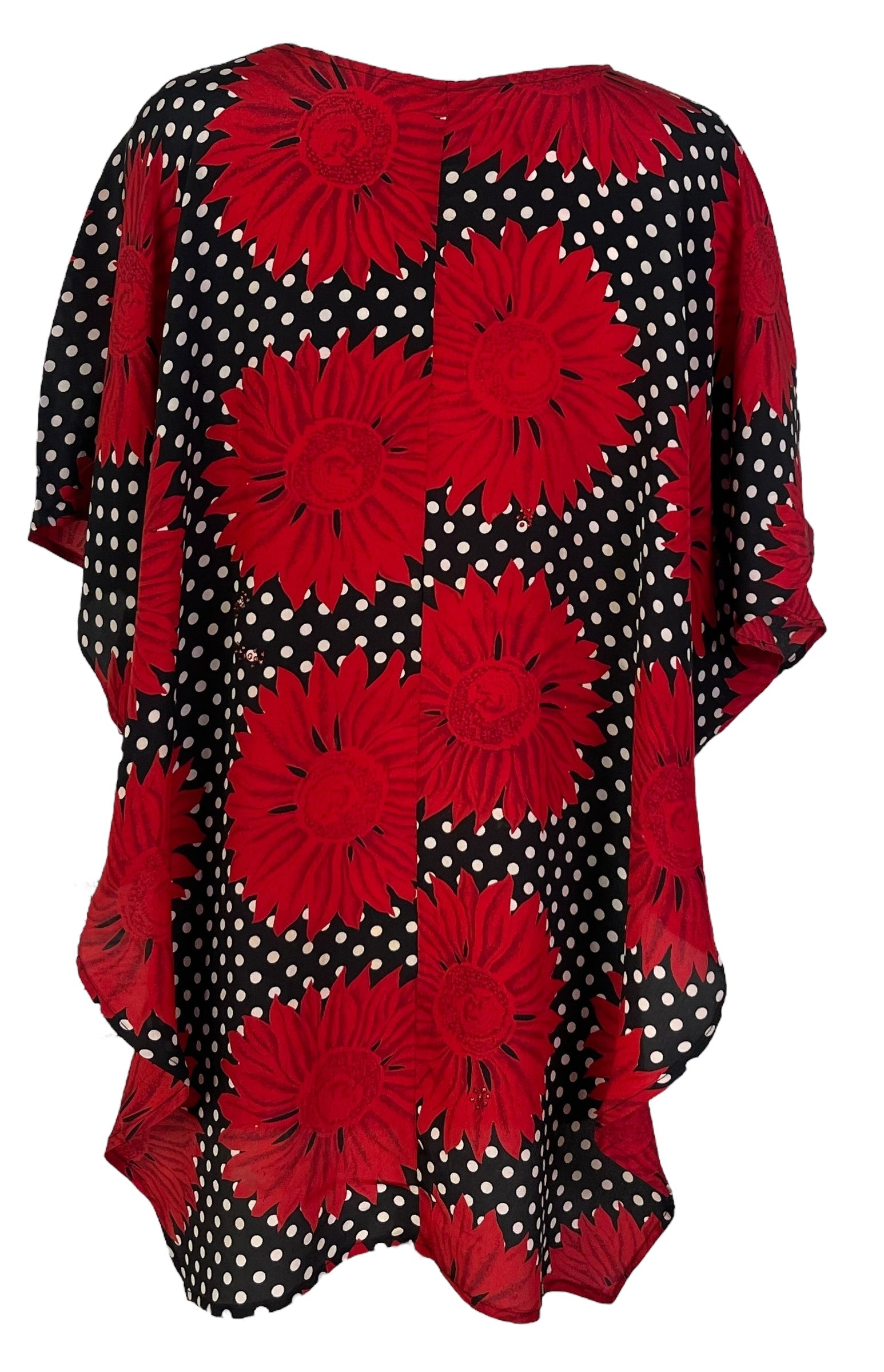 PRC7022 Avatar Pure Silk Waterfall Top