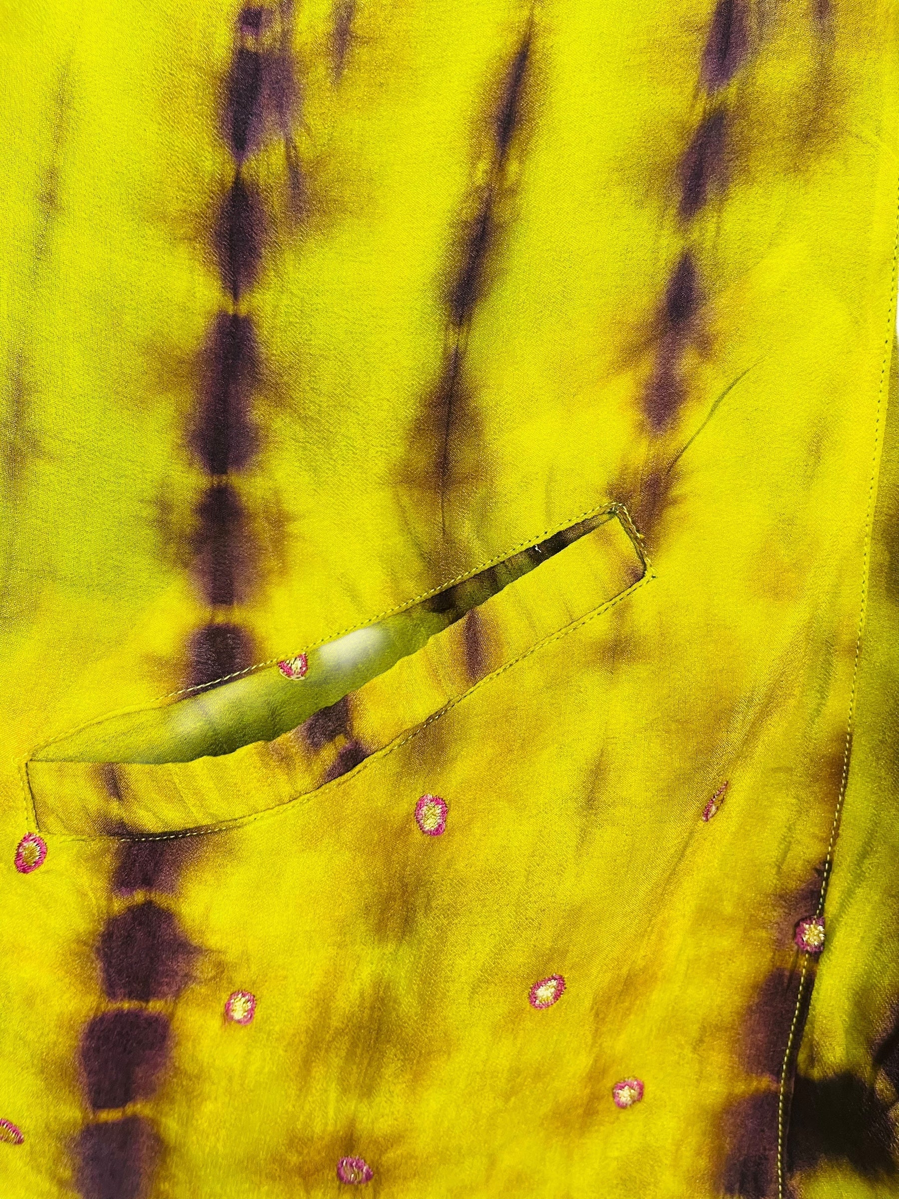 PRC7387 Avatar Reversible Pure Silk Jiva Jacket