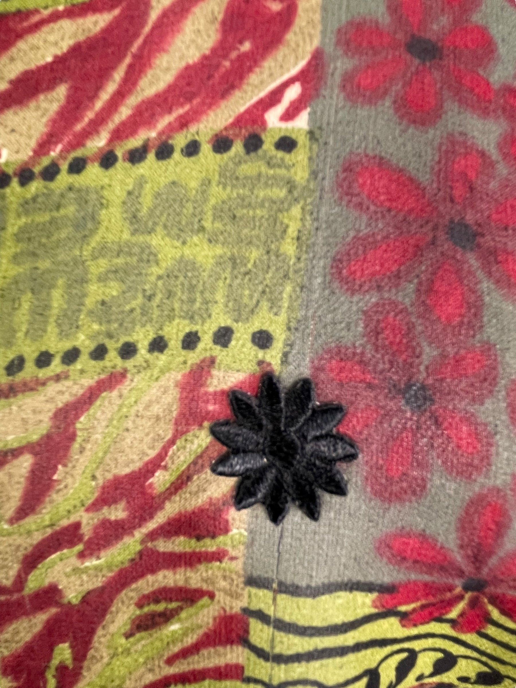 PRG6840 Sheer Avatar Pure Silk Side Slit Top