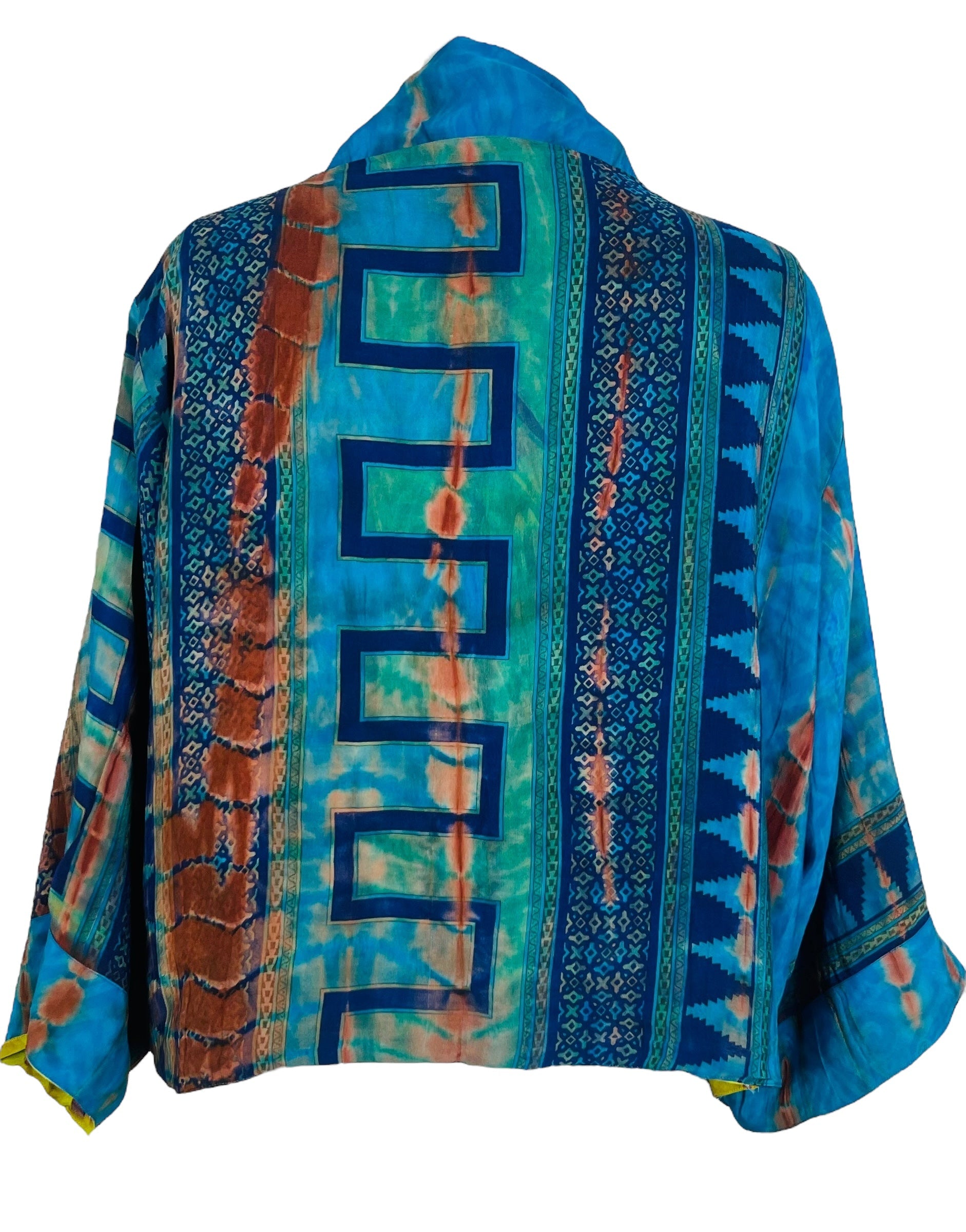 PRC7387 Avatar Reversible Pure Silk Jiva Jacket