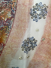 Load image into Gallery viewer, PRG7714 Sheer Avatar Pure Silk Short Kaftan Tunic with Slits
