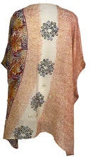 Load image into Gallery viewer, PRG7714 Sheer Avatar Pure Silk Short Kaftan Tunic with Slits
