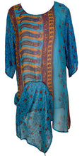 Load image into Gallery viewer, PRG6805 Sheer Avatar Pure Silk Self Pocket Tunic Dress
