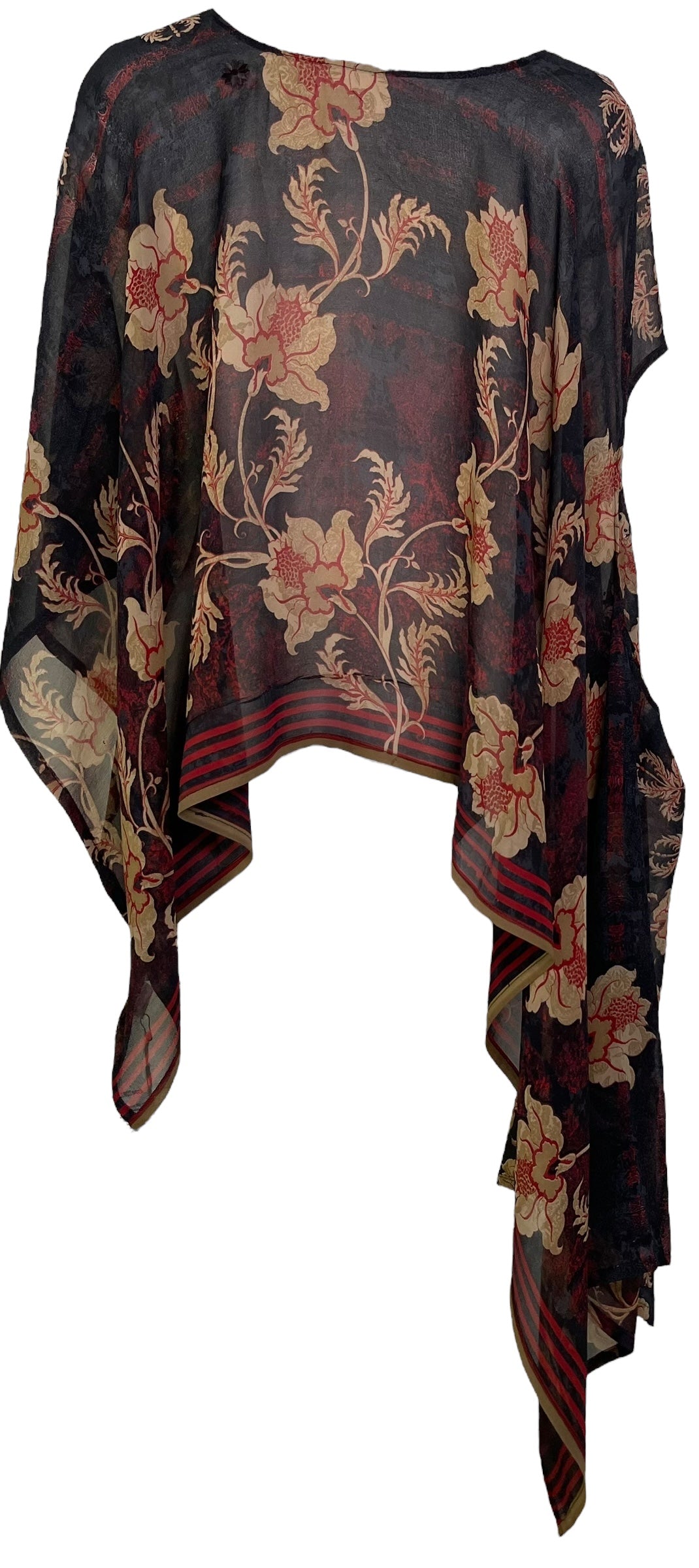 PRG7137A Sheer Avatar Pure Silk Versatile Vest