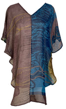 Load image into Gallery viewer, PRG7226 Sheer Avatar Pure Silk Waterfall Top
