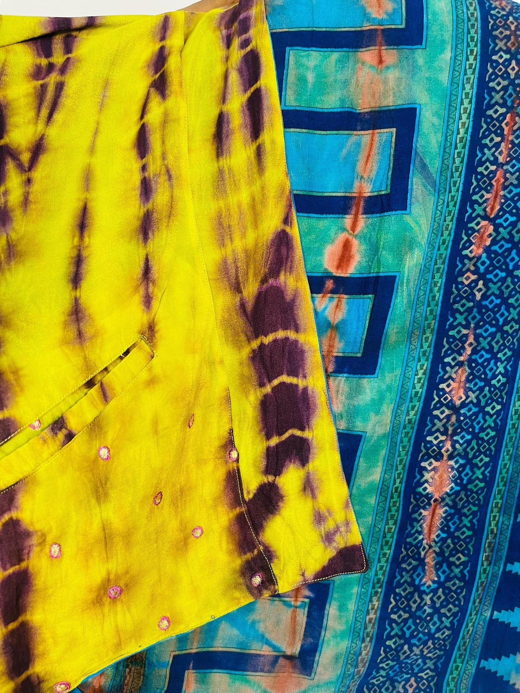 PRC7387 Avatar Reversible Pure Silk Jiva Jacket