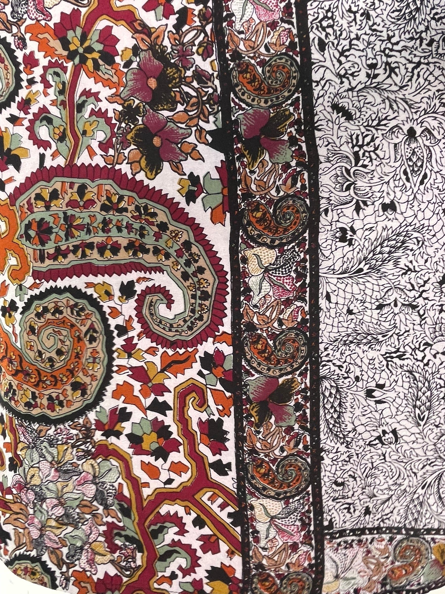 PRC7468 Avatar Pure Silk Boxy Top