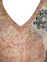 Load image into Gallery viewer, PRG7714 Sheer Avatar Pure Silk Short Kaftan Tunic with Slits
