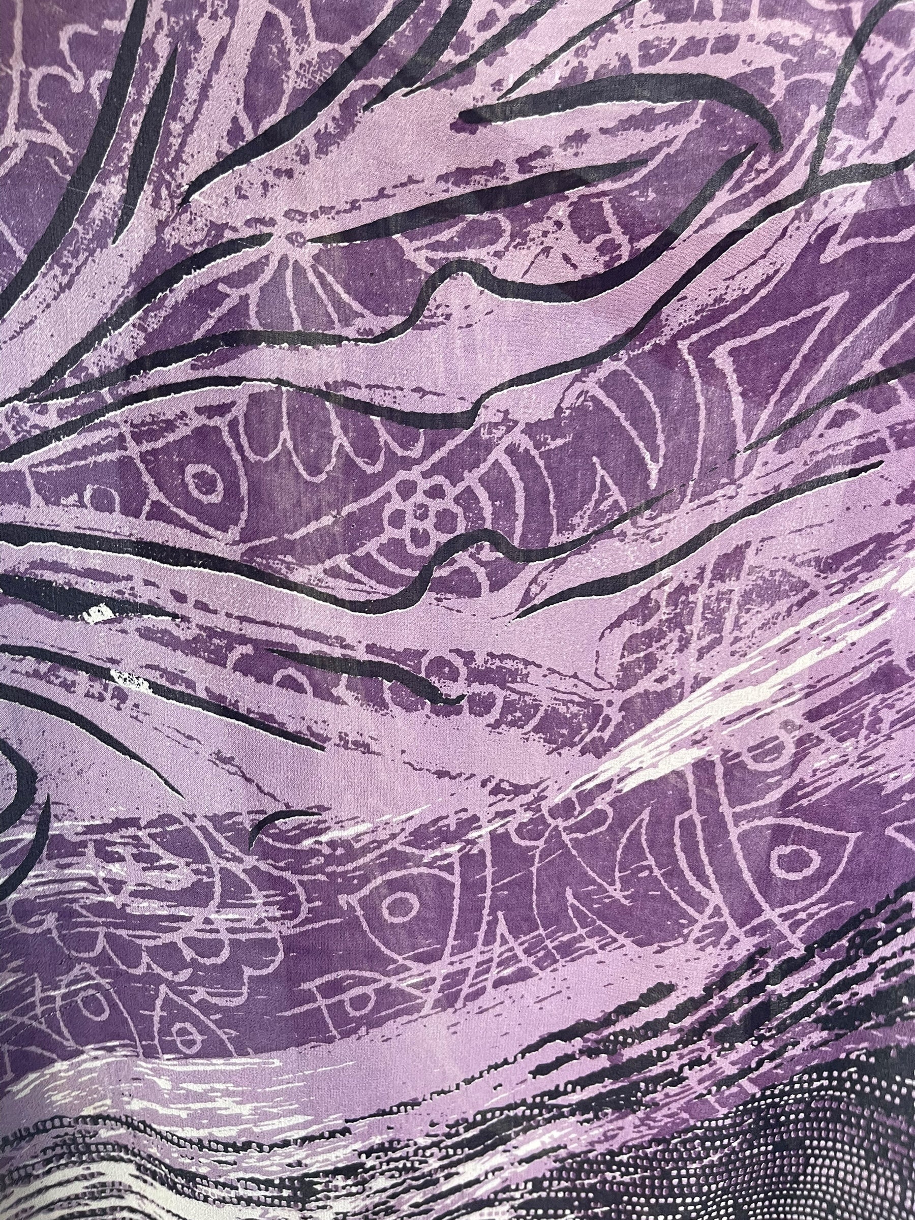 PRG7094 Sheer Avatar Pure Silk Cardigan