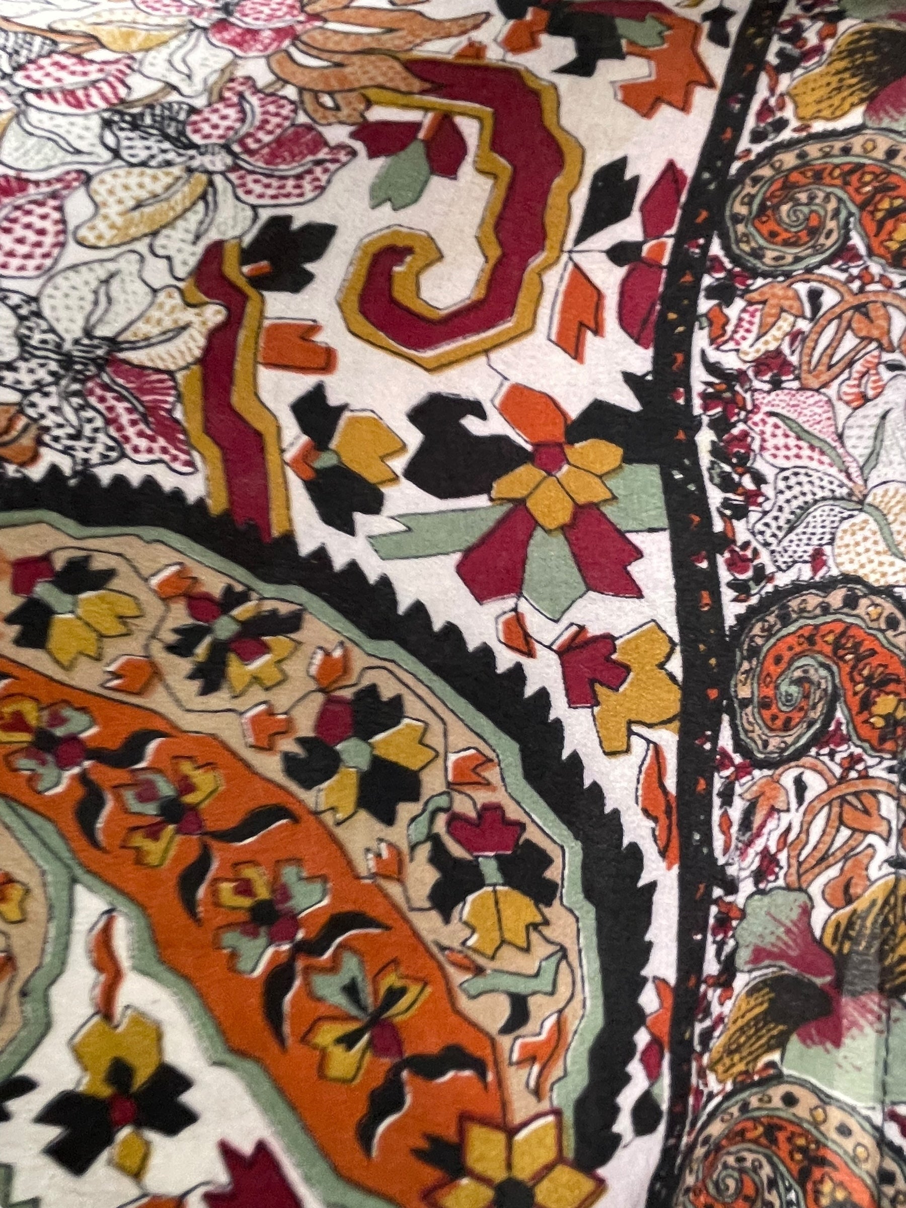 PRC7468 Avatar Pure Silk Boxy Top