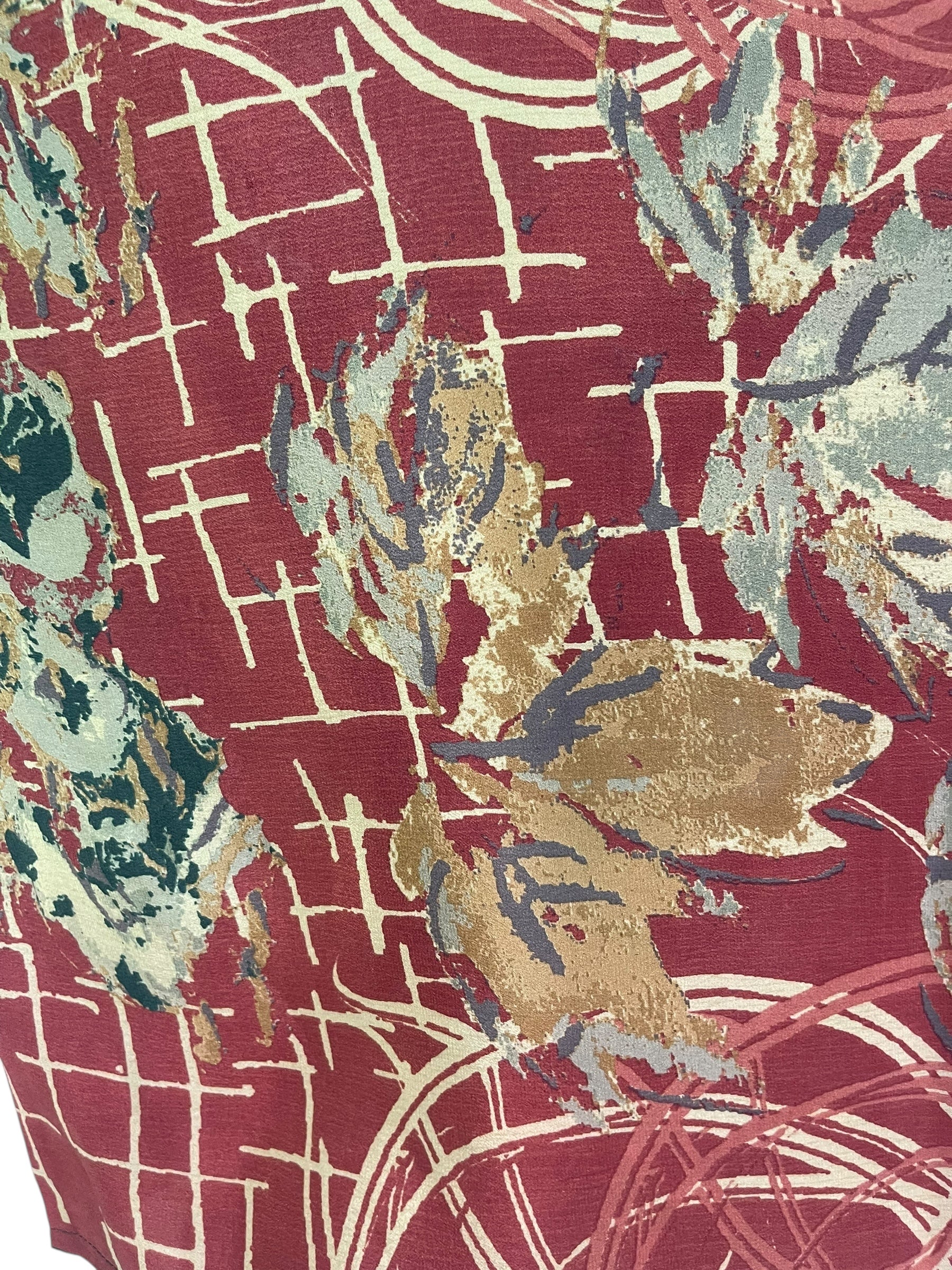 PRC6921 Avatar Pure Silk Boxy Top