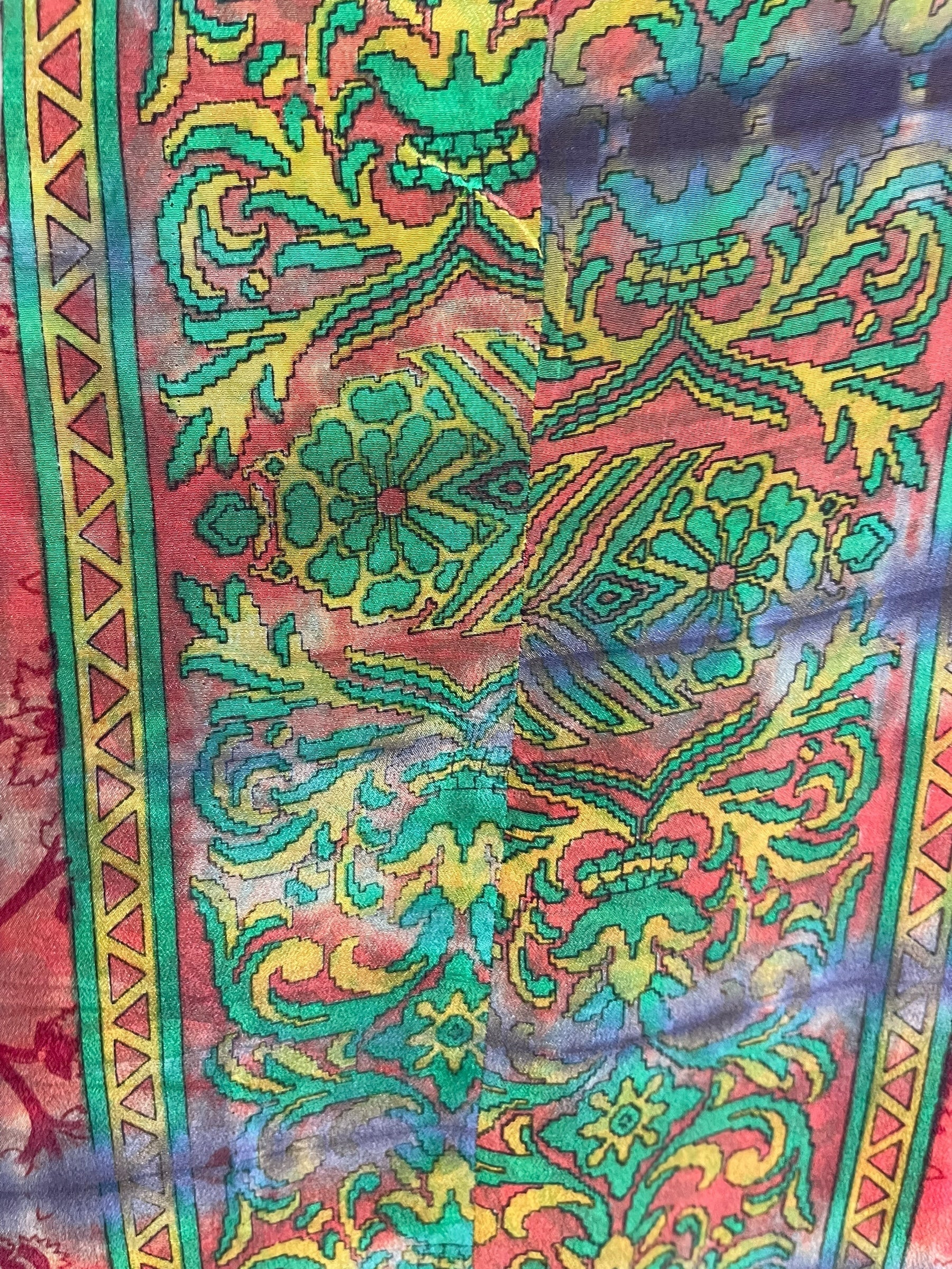 PRC7019 Avatar Pure Silk Waterfall Top