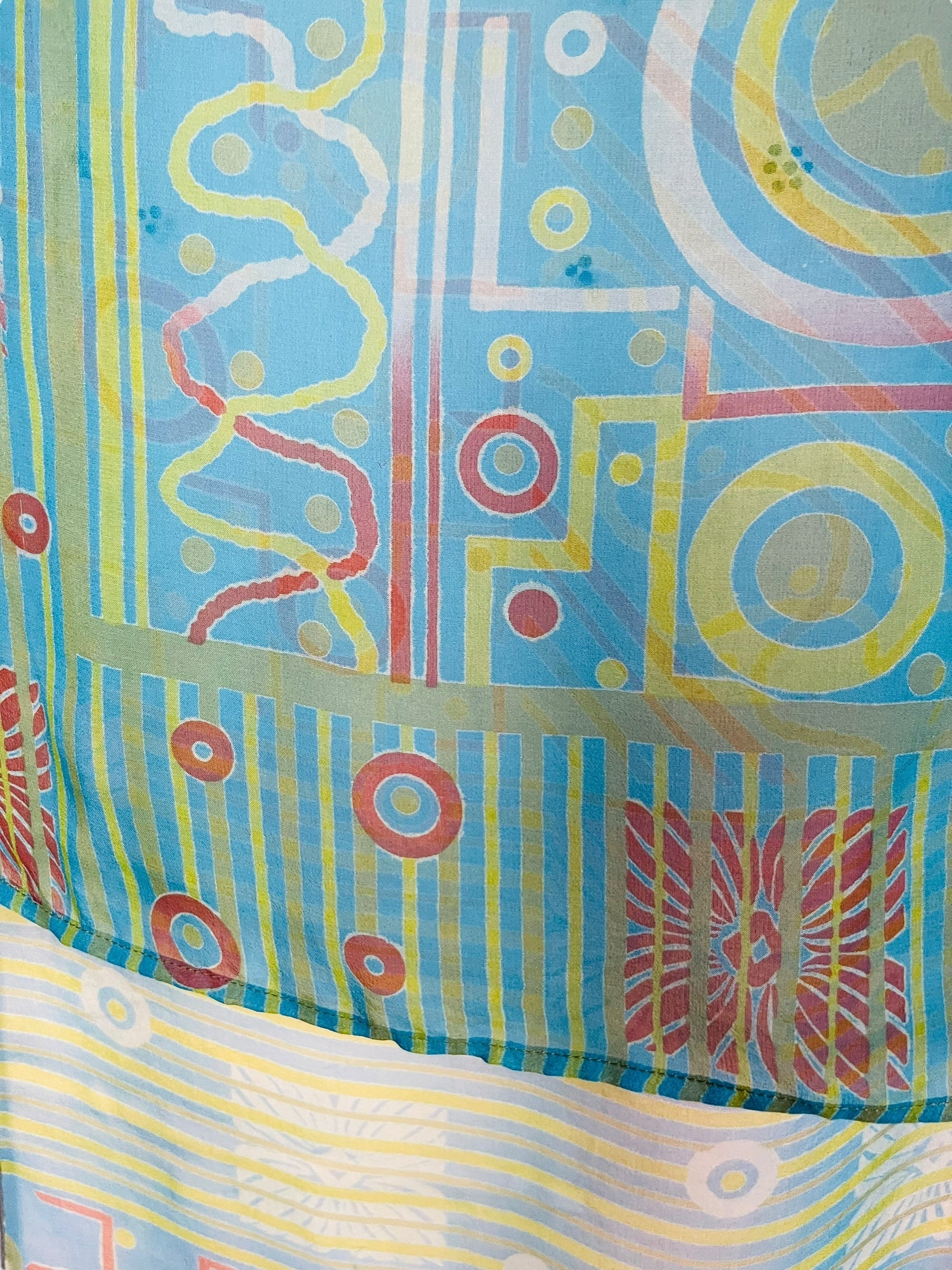 PRG7492 Sheer Avatar Pure Silk Hi Lo Top