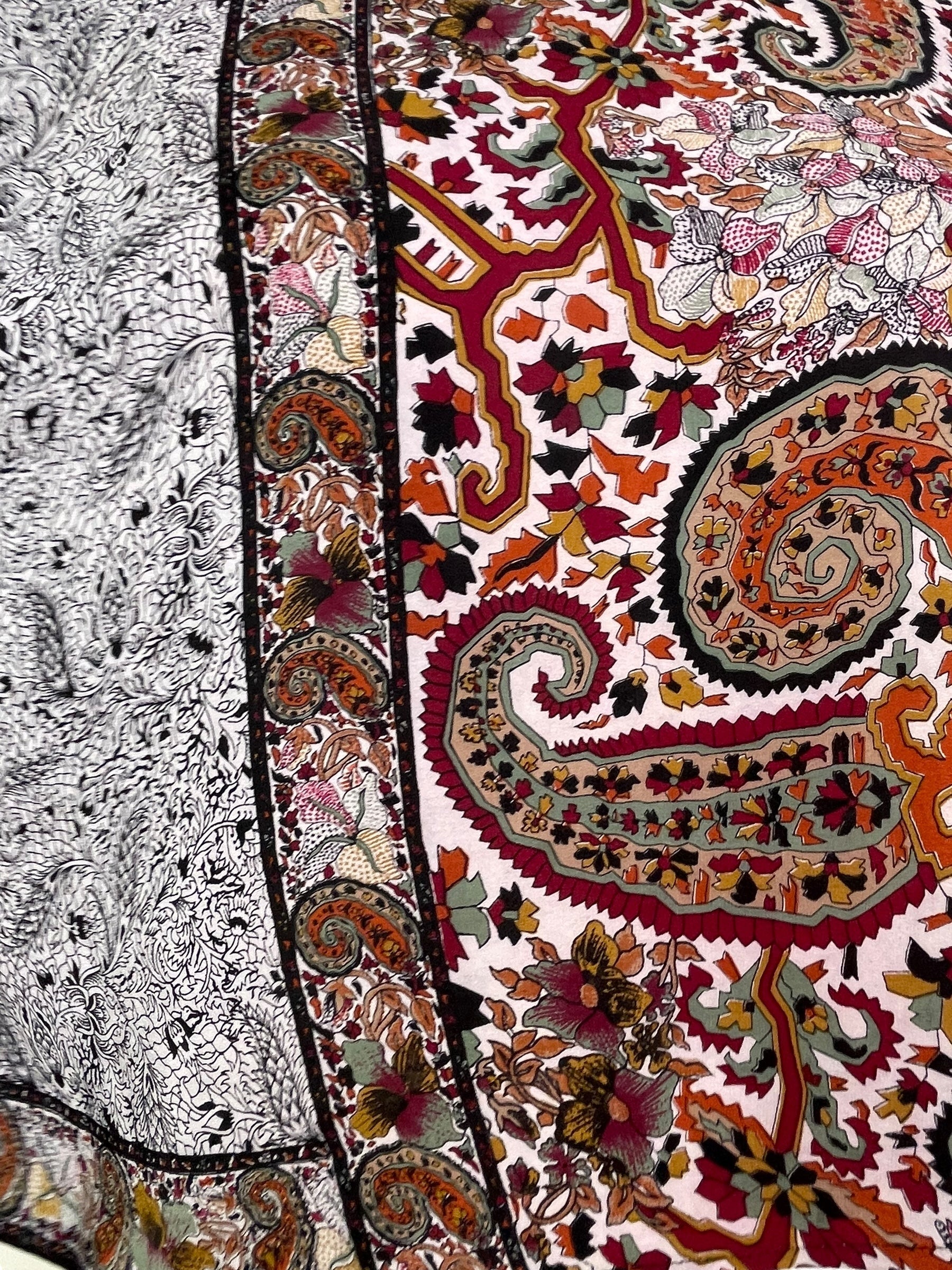 PRC7468 Avatar Pure Silk Boxy Top