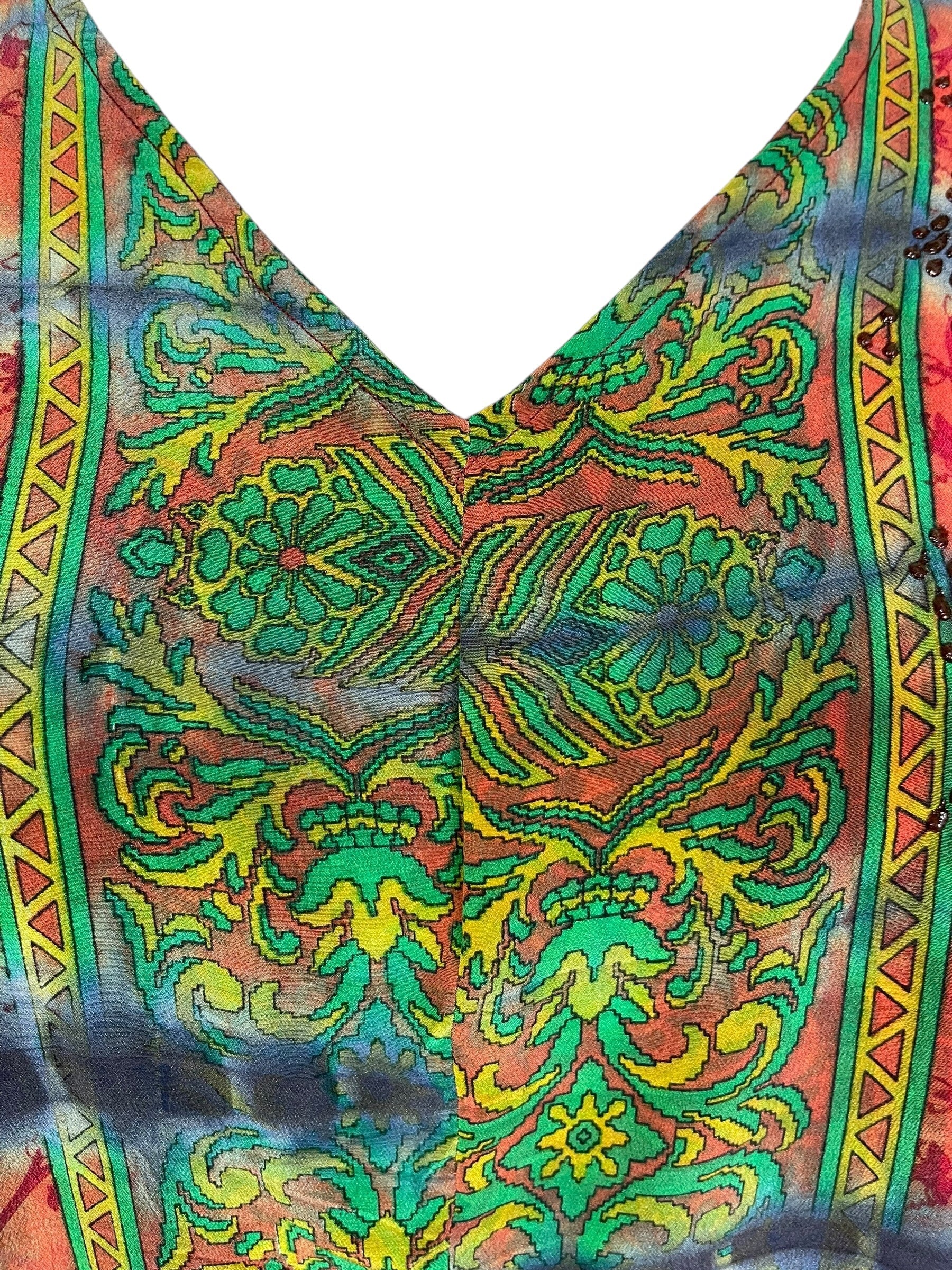 PRC7019 Avatar Pure Silk Waterfall Top