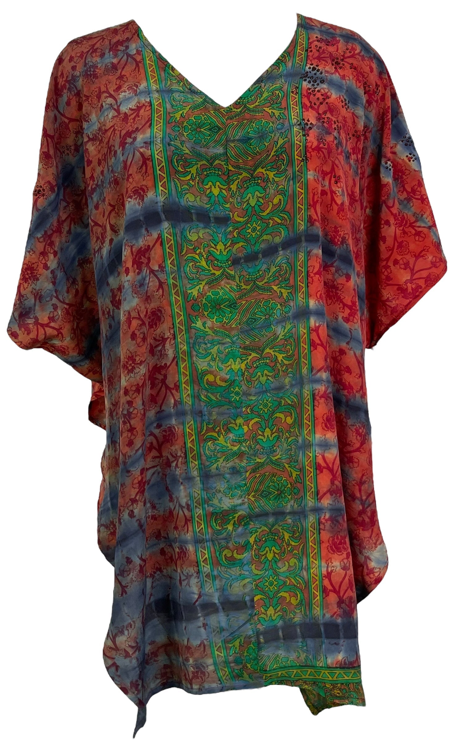 PRC7019 Avatar Pure Silk Waterfall Top