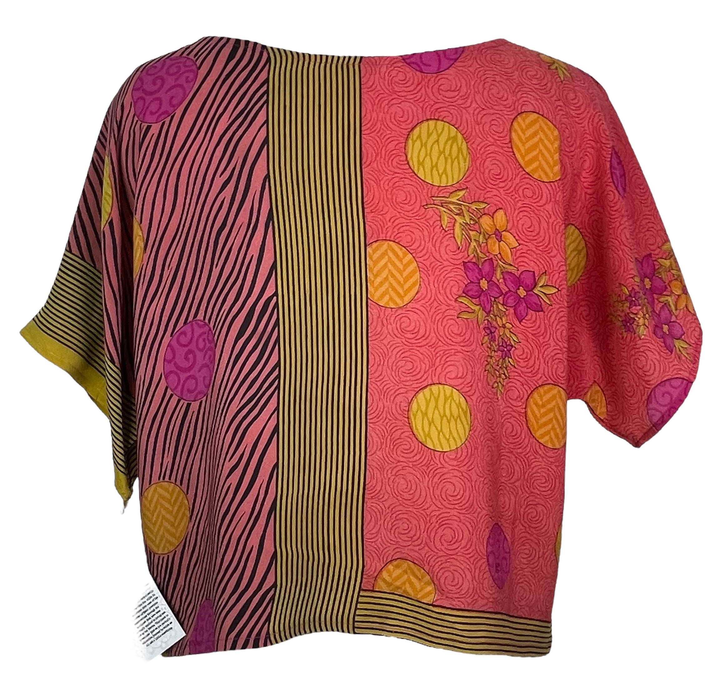 PRC7466 Avatar Pure Silk Boxy Top