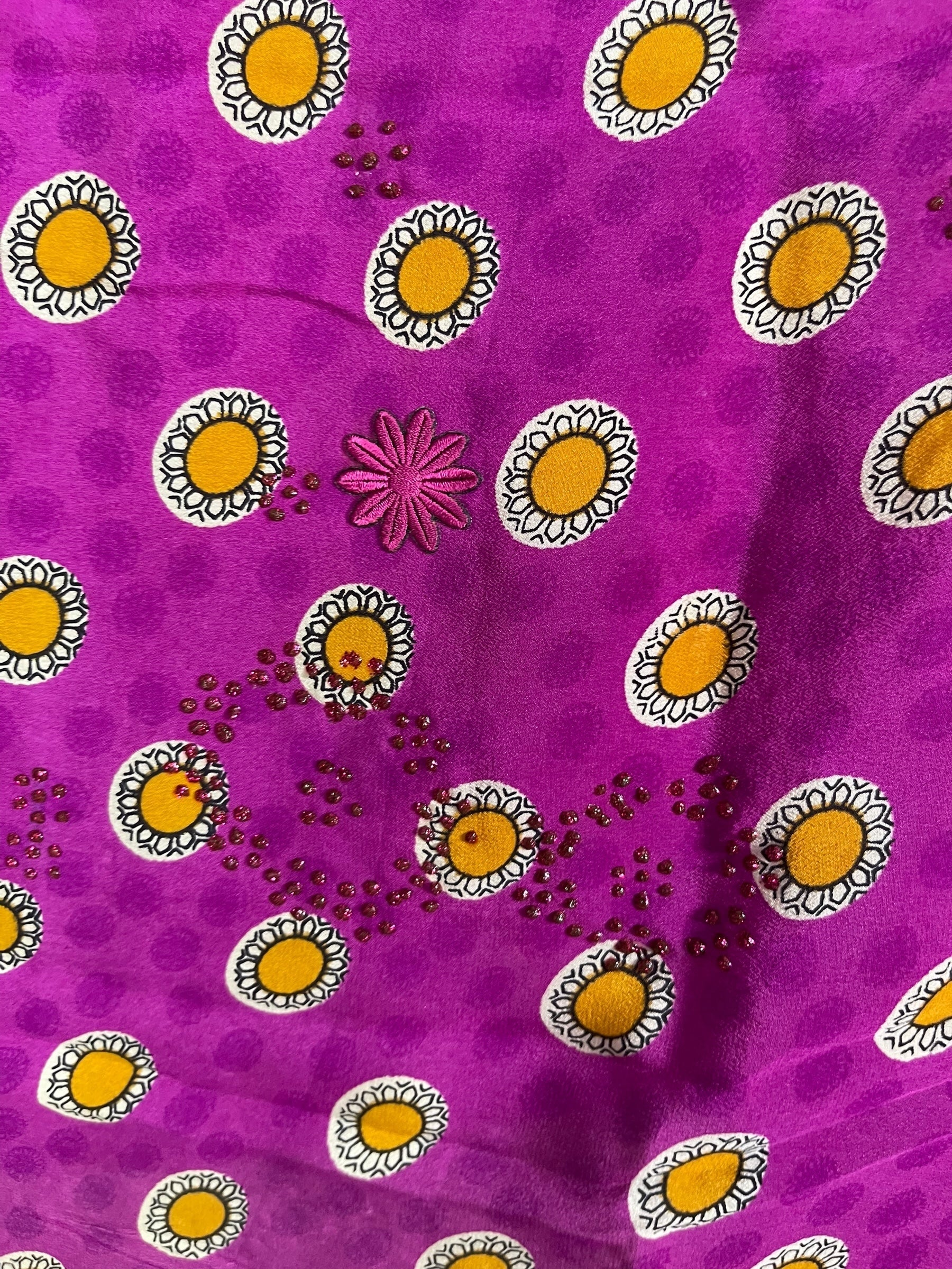 PRC6976 Avatar Pure Silk Capelet Poncho