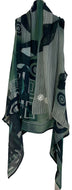 PRG7132 Sheer Avatar Pure Silk Versatile Vest