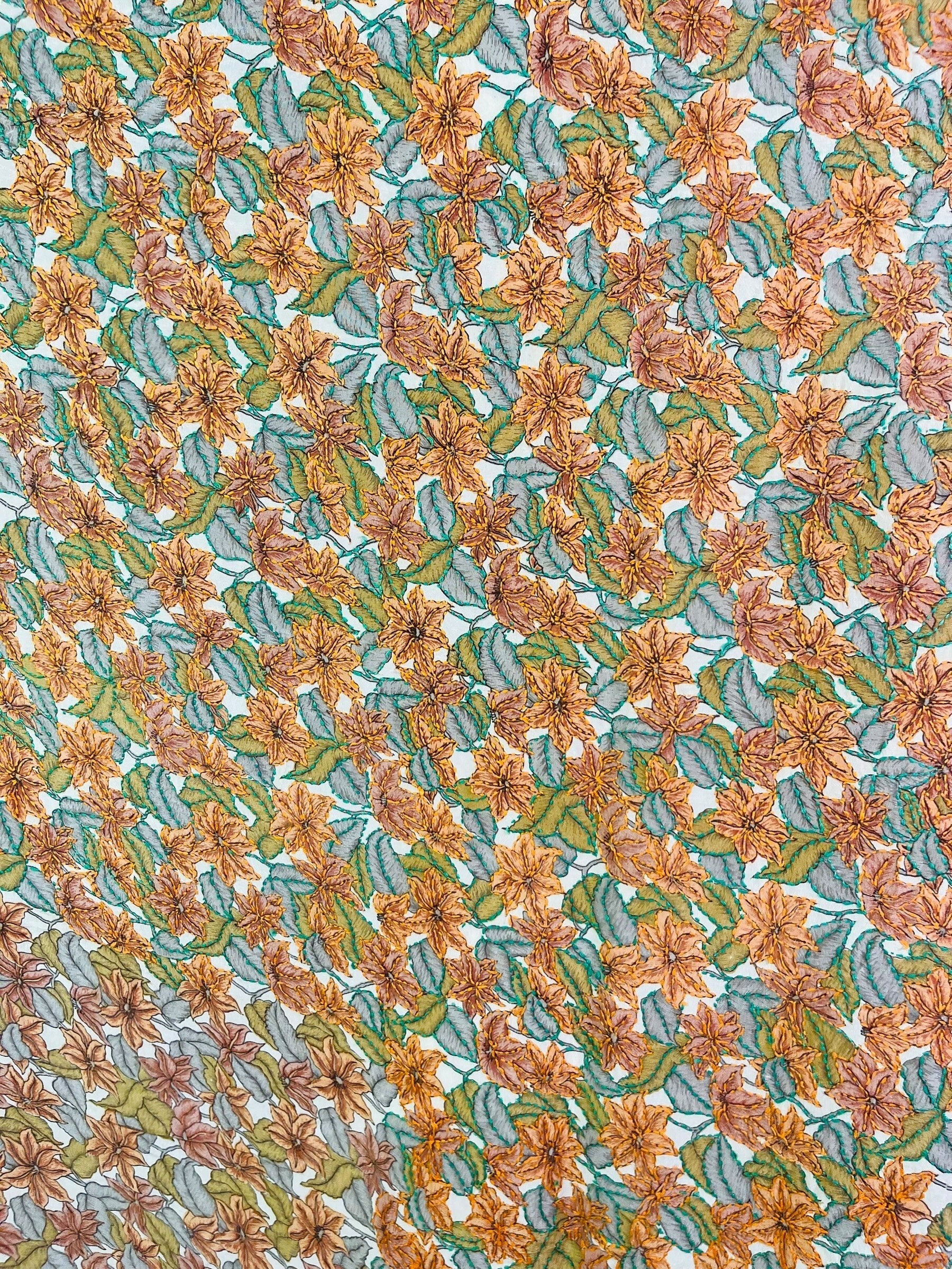 PRC7472 Avatar Pure Silk Midi Length Kaftan