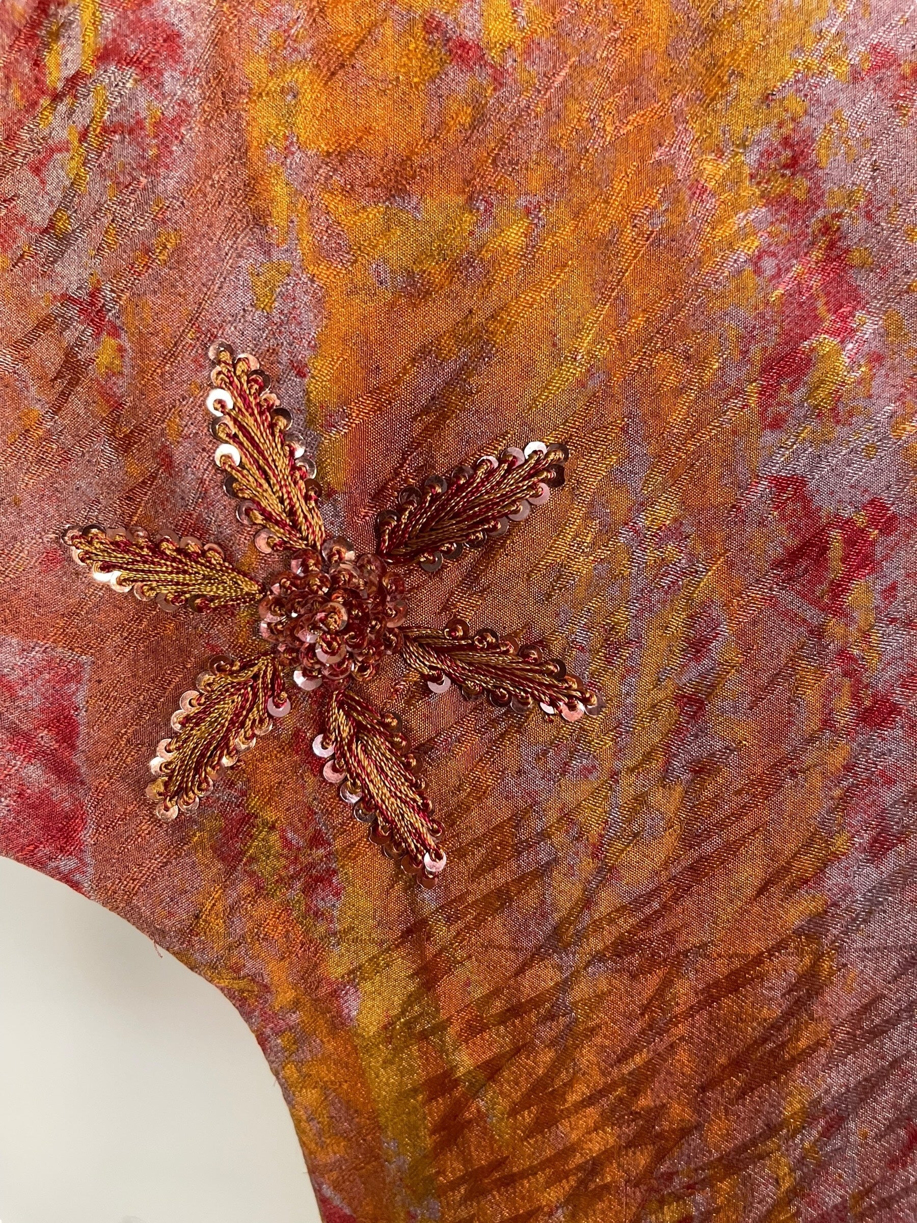 SOLD  PRC6877 Avatar Pure Silk Boxy Top