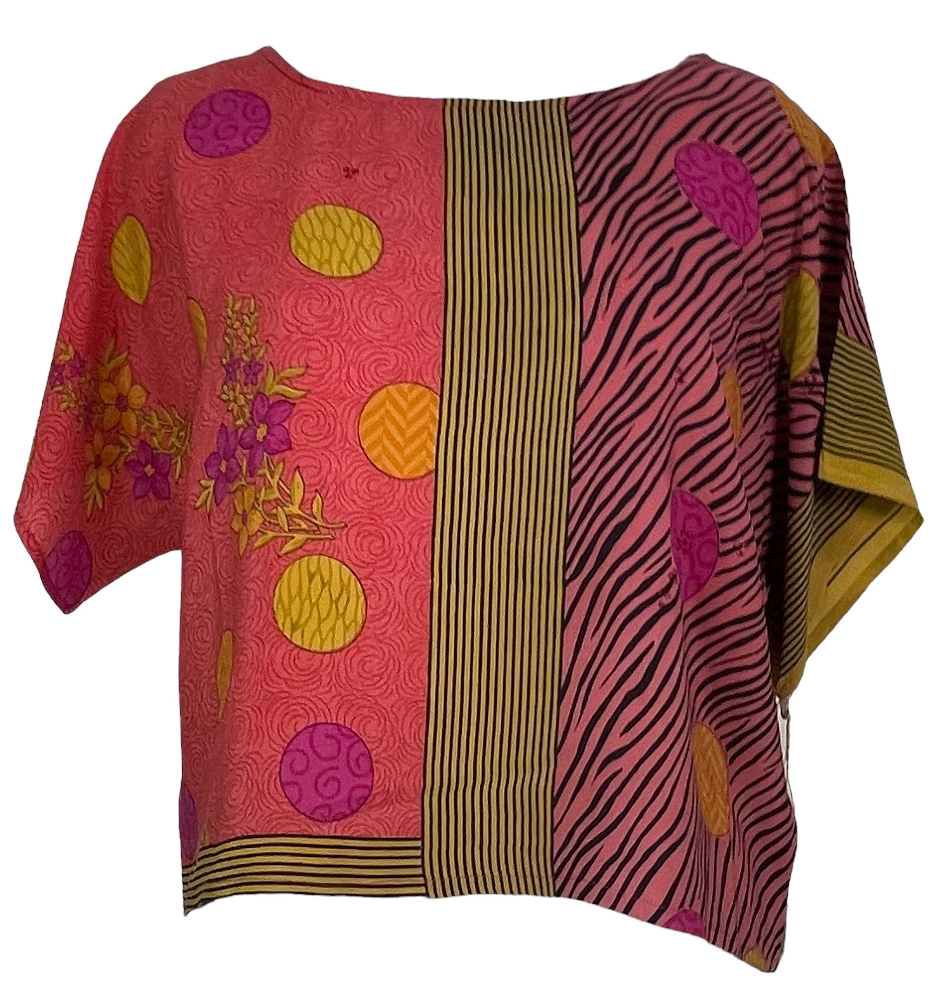 PRC7466 Avatar Pure Silk Boxy Top