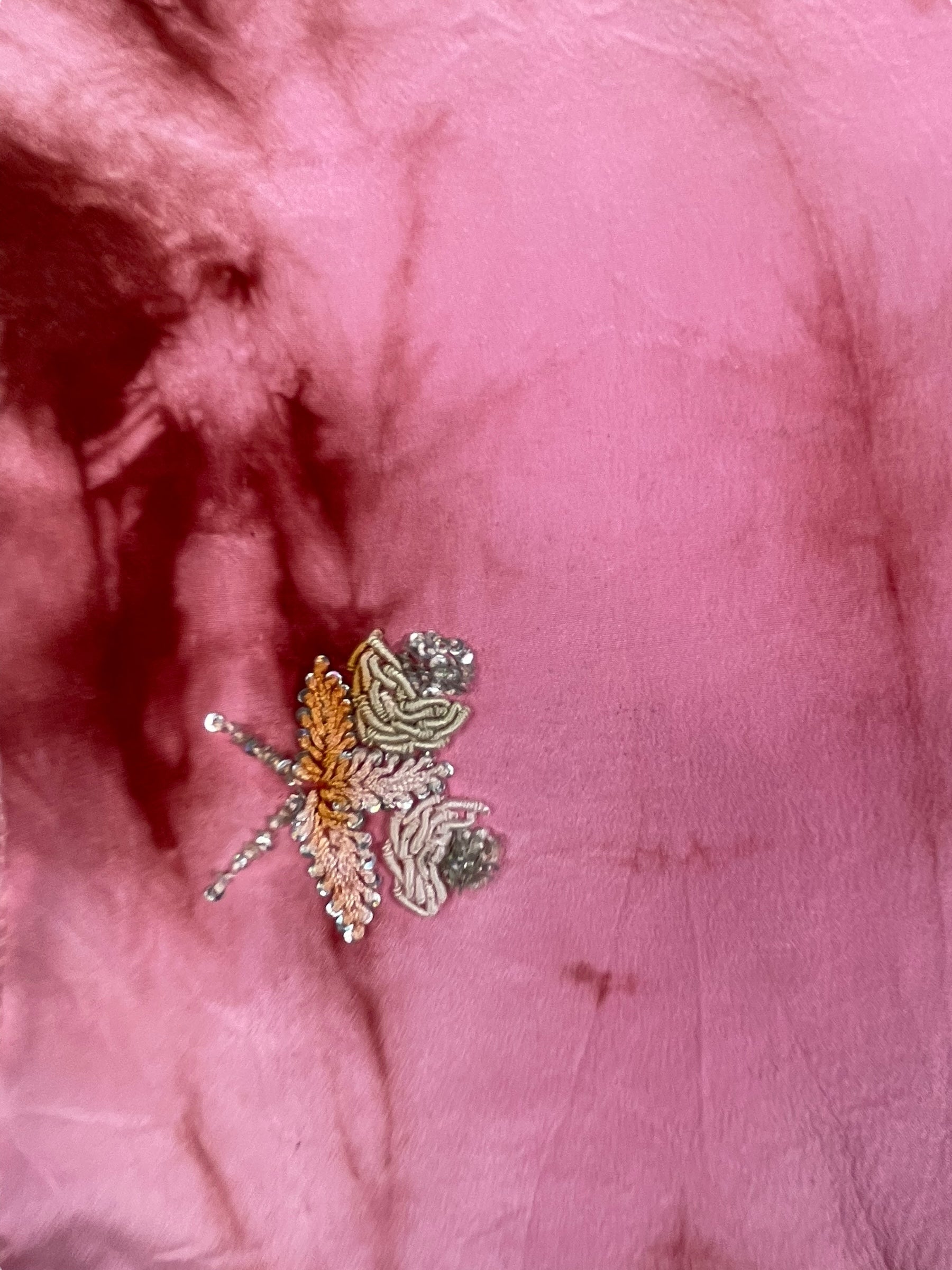 PRC7840 Avatar Pure Silk Side Slit Top