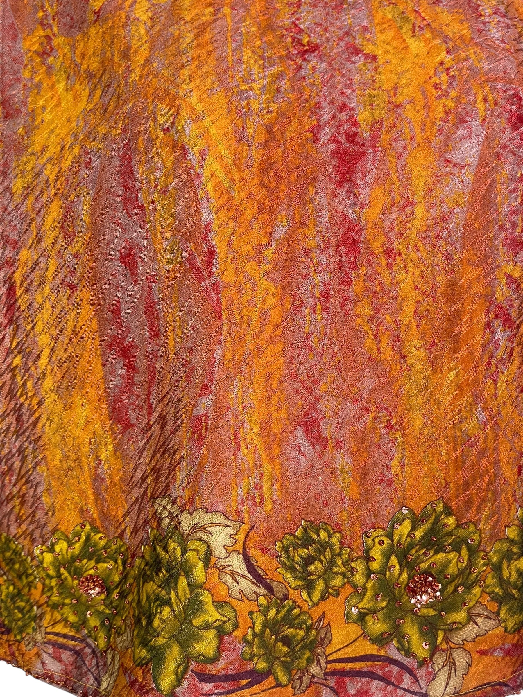 SOLD  PRC6877 Avatar Pure Silk Boxy Top