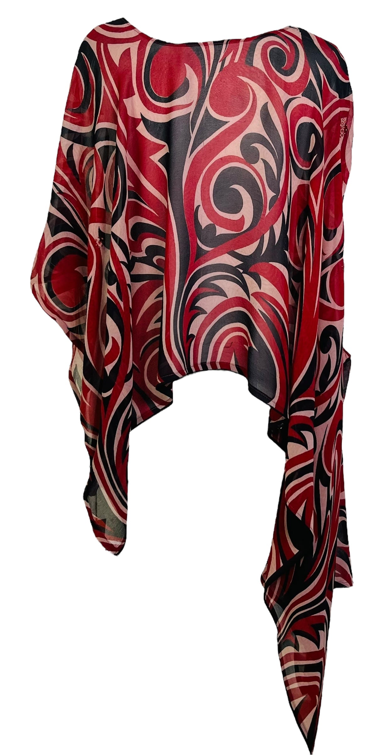 PRG6757 Sheer Wabi Sabi Pure Silk Versatile Vest