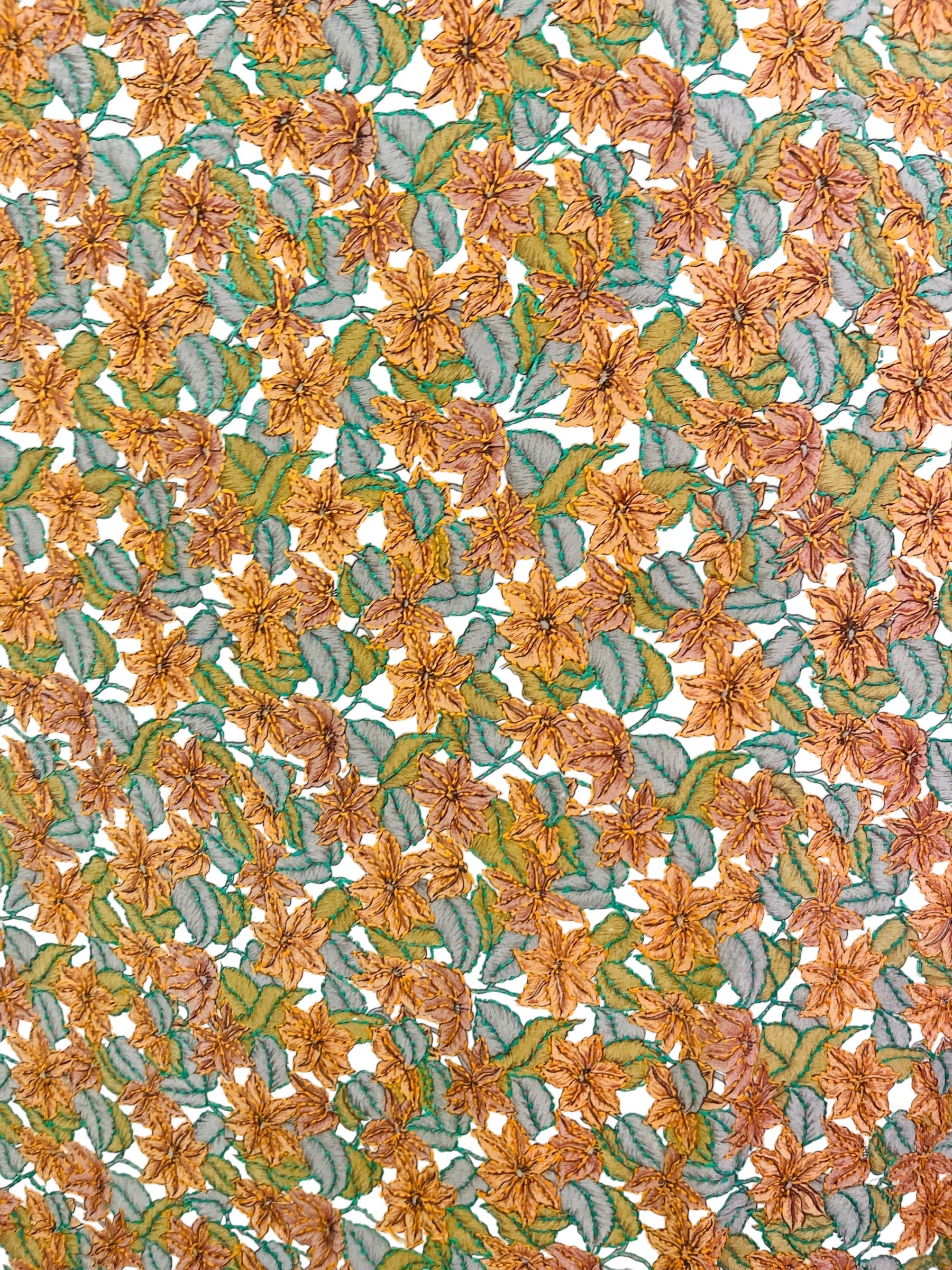 PRC7472 Avatar Pure Silk Midi Length Kaftan